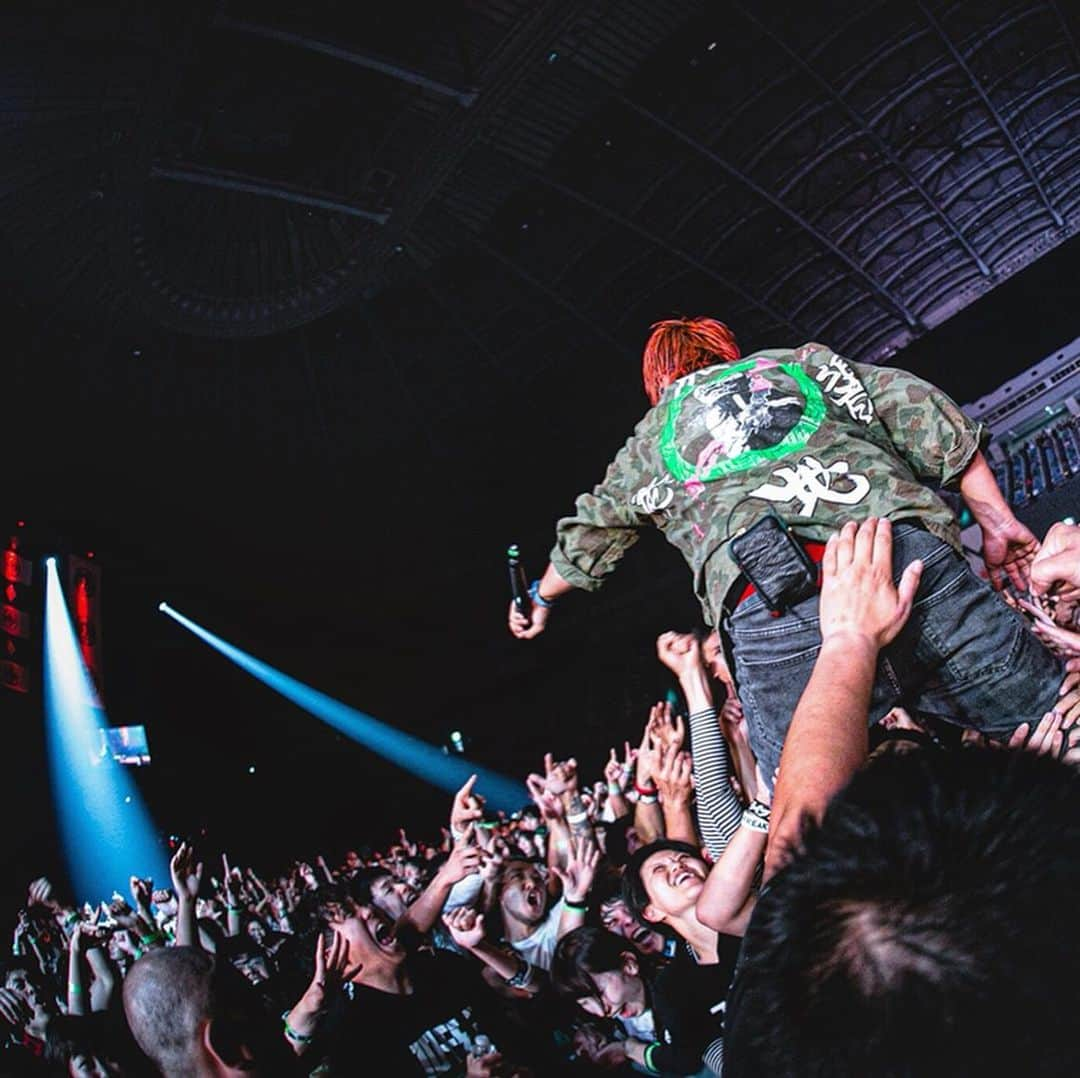 N∀OKIさんのインスタグラム写真 - (N∀OKIInstagram)「山人音楽祭2019  今年も すこぶる 絶景すぎた 群馬 G-FREAK FACTORY ありがとう  写真 全身オッペンハイマー @kawado_photo  #山人音楽祭 #GFREAKFACTORY」9月24日 9時01分 - chairoy1945