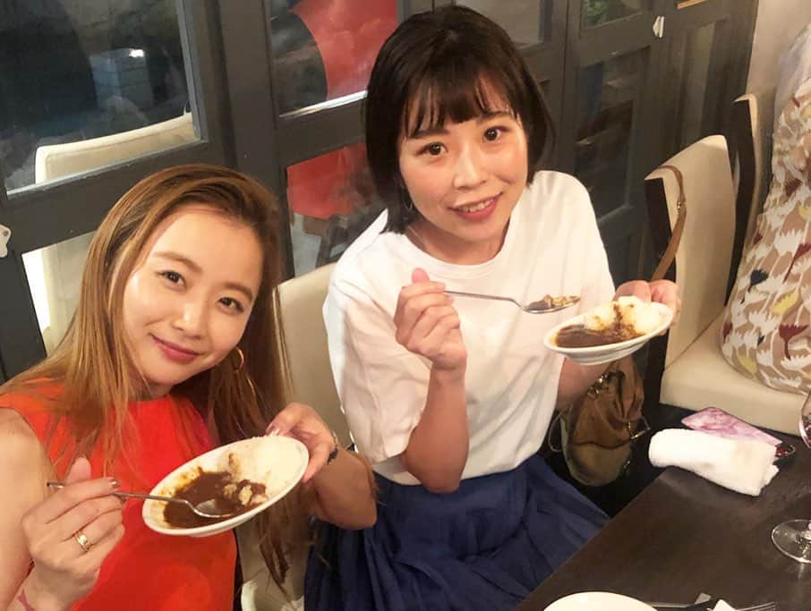 大田明奈さんのインスタグラム写真 - (大田明奈Instagram)「恵比寿にある美味しいお肉やさん😋 美味しかったよぅ❤️ シメはカレーライス🍛」9月24日 10時47分 - moreakee