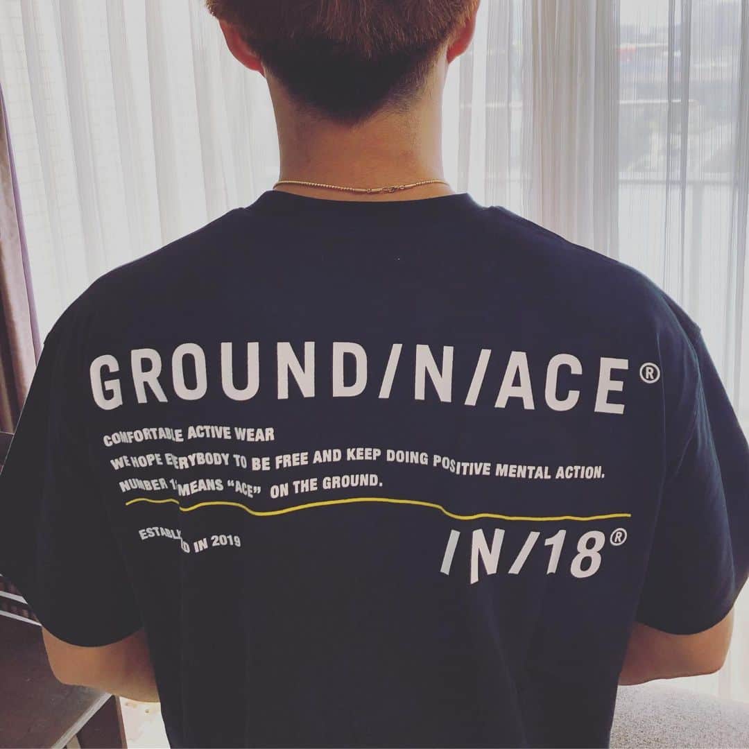 秋吉亮さんのインスタグラム写真 - (秋吉亮Instagram)「着心地いいし、デザインもお気に入り🤣👌 みんなも着てみてください😜  #groundnace  #グランダンエース #GNA」9月24日 23時00分 - ryo.akiyoshi_14