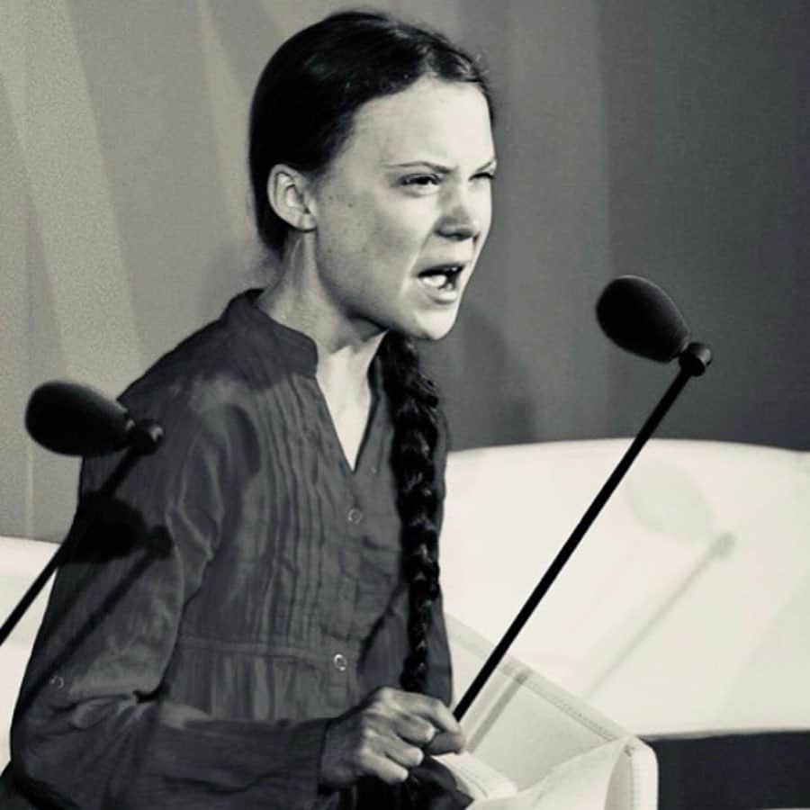 オーランド・ブルームさんのインスタグラム写真 - (オーランド・ブルームInstagram)「This is what courage looks like. Thank you @gretathunberg 🙏 you are right. Full speech #howdareyou」9月24日 22時43分 - orlandobloom