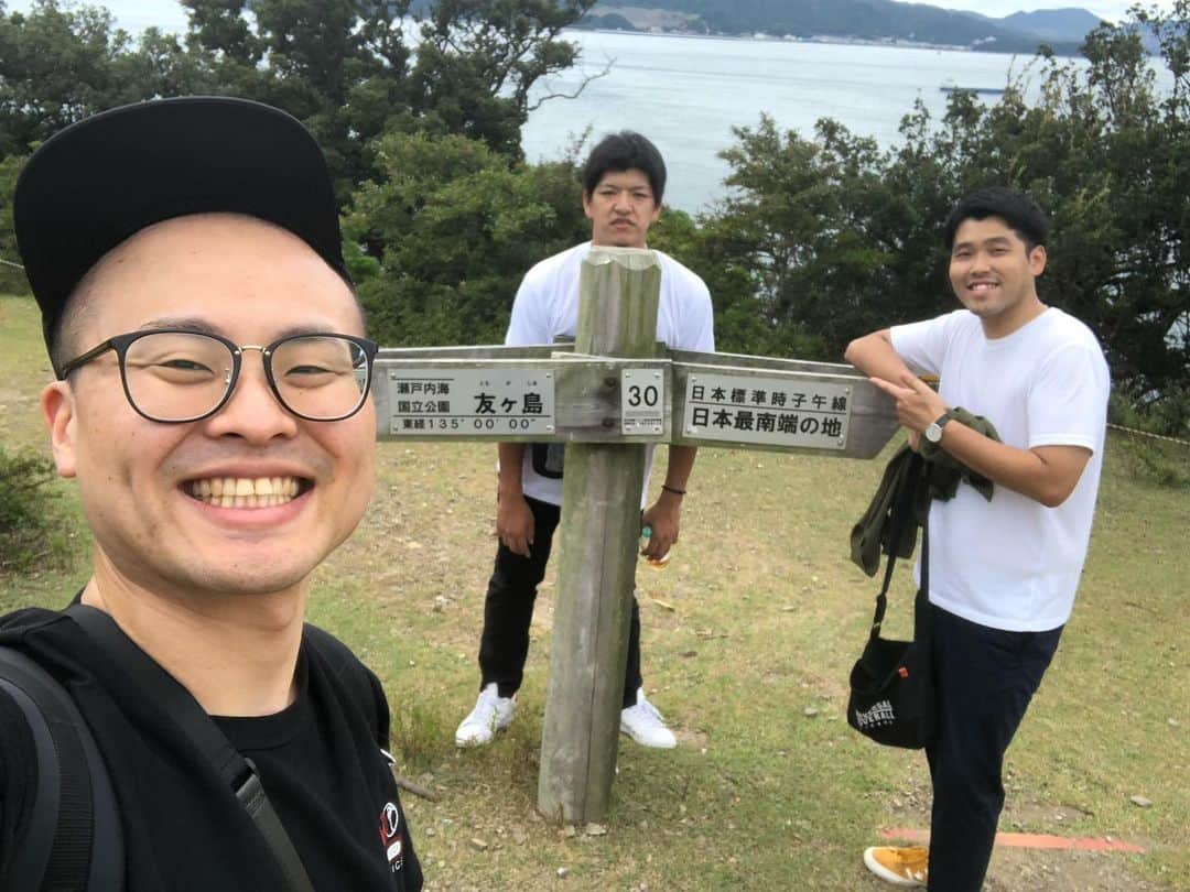 大村ジーニアスさんのインスタグラム写真 - (大村ジーニアスInstagram)「【友ヶ島】 伊織に駅に 朝6時半集合と言われ 東と3人で着いた無人島。 「楽しくて歴史が知れました」 #友ヶ島 #からし蓮根伊織 #ダブルヒガシ東 #大村ジーニアス」9月24日 13時55分 - kenjitimekenjitime