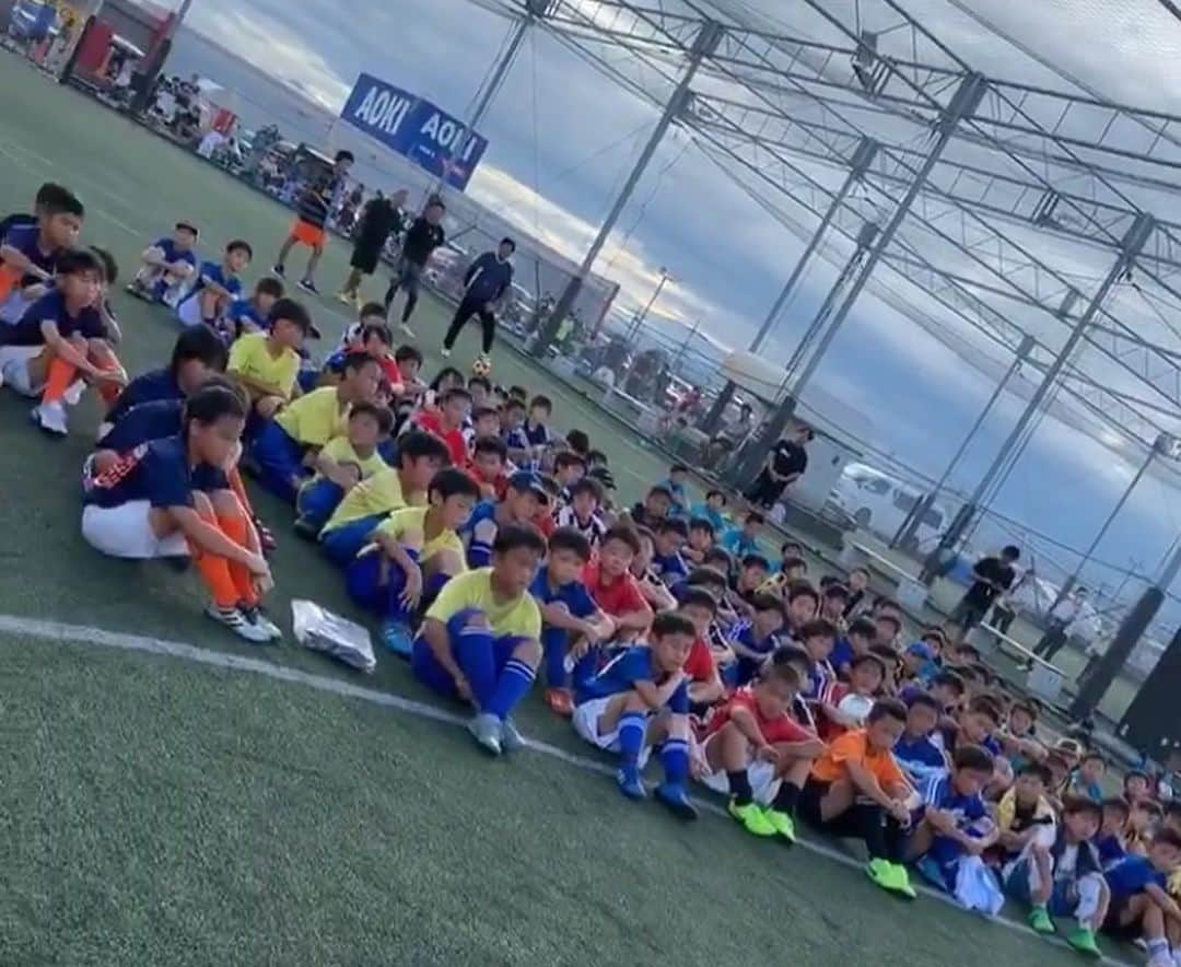 細貝萌さんのインスタグラム写真 - (細貝萌Instagram)「HOSOGAI FUTSAL PLATZ.「HAJIME CUP U-10」🏆🏆😊👏🏼👏🏼👏🏼😁 #hosogaifutsalplatz#hosogaifootballacademy#nike #群馬#群馬県」9月24日 14時04分 - hajime_hosogai_official