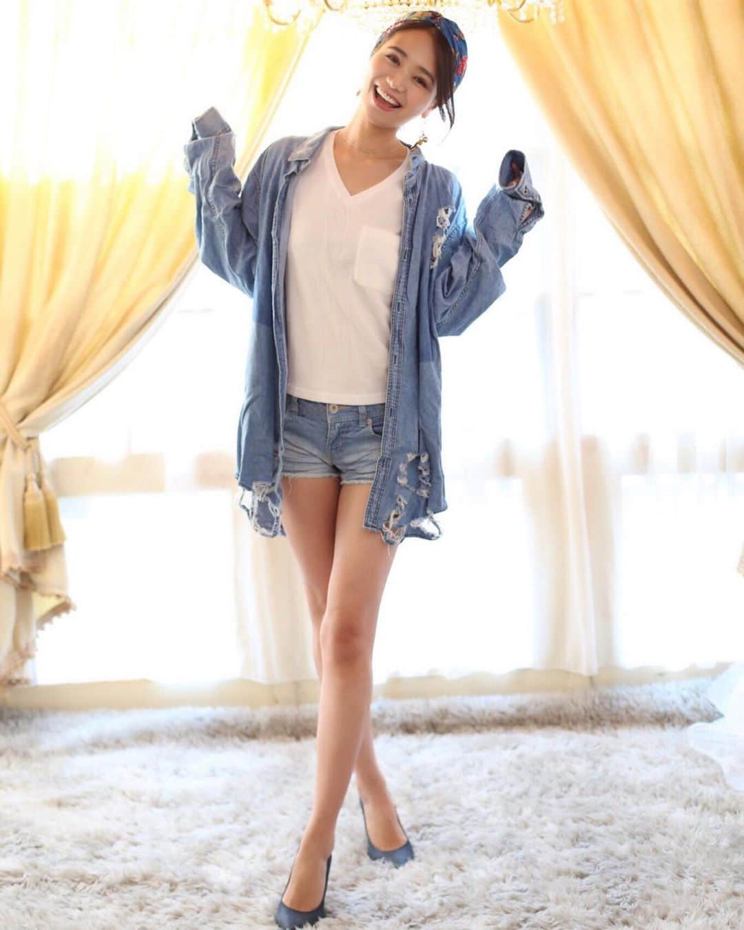 のインスタグラム：「ラスト📸❤️ #fashion #ootd #outfit #style #portrait #shooting #model #cool #wake #goodmorning #作品撮り #ファッション #ポートレート  #いよいよラストです #撮影って楽しいね #またのショットをお楽しみに」