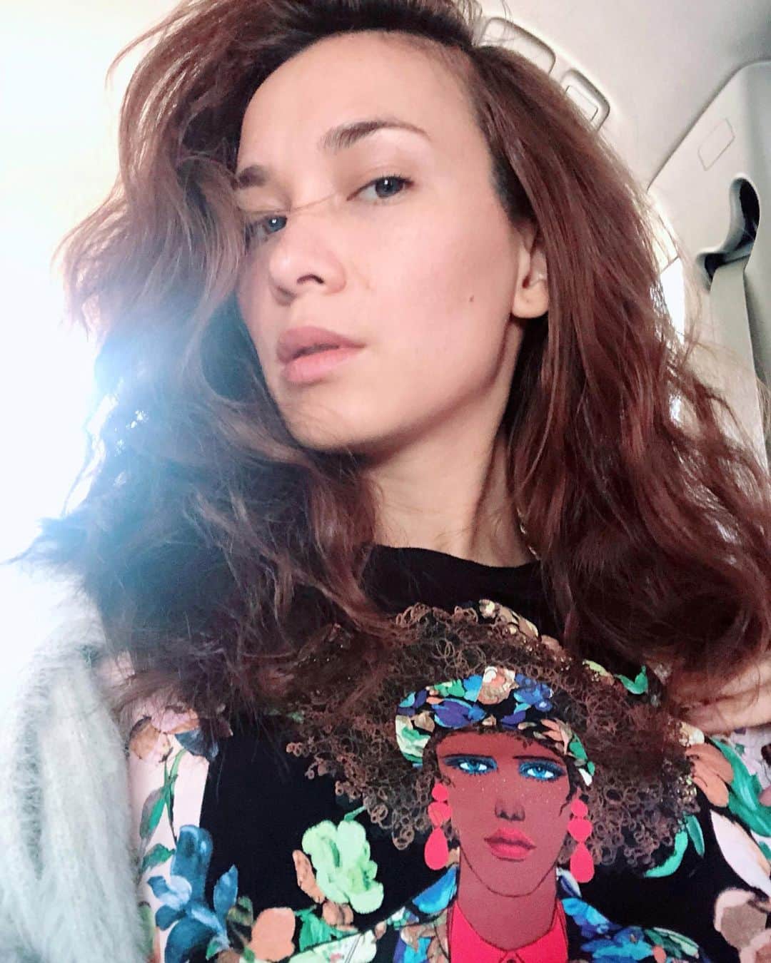 セリーナ・ジェイドのインスタグラム：「Match your T-shirt day!」