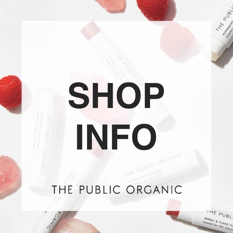 THE PUBLIC ORGANICさんのインスタグラム写真 - (THE PUBLIC ORGANICInstagram)「・ 【いよいよ明日】発売前に取扱企業をCHECK！﻿ ﻿ 昨年2018年秋に限定発売し、大人気となった保湿リップ＆カラーリップ。﻿ いよいよ明日より下記バラエティストア、ドラッグストアにて、順次発売開始となります✨﻿ ﻿ ＜取扱企業＞50音順﻿ アインズ&トルペ、ウエルシア薬局、MS・Style、カメガヤ、杏林堂薬局、キリン堂、くすりの福太郎、サツドラ、東急ハンズ、トモズ、ドラッグイレブン、マツモトキヨシ、ROSEMARY、ロフト﻿ ﻿ ※ 一部店舗では、取扱が無い場合もございます。﻿ ※ 店頭陳列開始日は、店舗の状況により異なりますのでご了承ください。﻿ ﻿ ＜オンライン＞﻿ Amazon﻿ ﻿ ※ 発送までにお時間をいただく可能性がございます。大変申し訳ございませんが、ご了承ください。﻿ ﻿ ● 精油リップスティック（全３香調）﻿ 各¥555（税抜）﻿ ・SUPER REFRESH：ペパーミント精油×ローズマリー精油の香り﻿ ・SUPER RELAX：ラベンダー精油×パルマローザ精油の香り﻿ ・SUPER POSITIVE：グレープフルーツ精油×ベルガモット精油の香り﻿ ﻿ ● 精油カラーリップスティック（全３色）﻿ 各¥648（税抜）﻿ ・NOBLE ORANGE：温かみのあるテラコッタオレンジ（旧ノーブルローズ）﻿ ・BURNING RED：存在感のあるテラコッタレッド（旧バーニングローズ）﻿ ・GRACEFUL PINK：肌馴染みのよいコーラルピンク（旧グレースフルローズ）﻿ ※ 昨年発売のセンシュアルローズは廃盤となりました。﻿ ﻿ 商品の詳しい情報は、Instagramトップページのリンク先をご覧ください！  #thepublicorganic #ザパブリックオーガニック #パブリックオーガニック #精油美容 #ホリスティック美容 #オーガニックコスメ #オーガニック #精油 #オーガニックリップ #精油リップ #カラーリップ #保湿リップ #アロマ #再販 #定番化 #リップクリーム #秋冬コスメ #秋コスメ」9月24日 18時47分 - thepublicorganicofficial