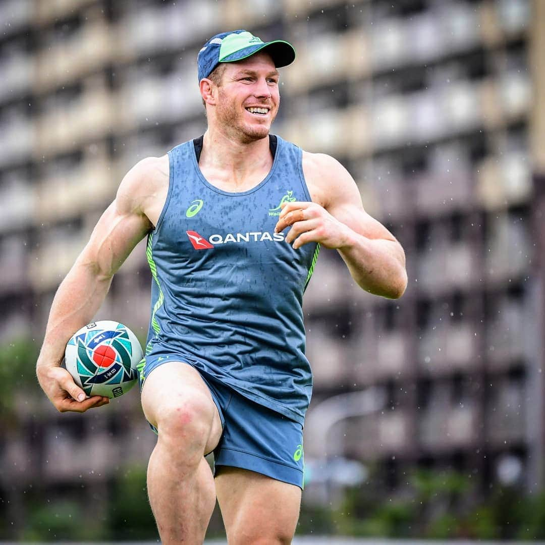 デビッド・ポーコックさんのインスタグラム写真 - (デビッド・ポーコックInstagram)「Good day of training in Tokyo 😁 . . 📷: @stu_walmsley . . #rwc2019 #japan #trainingtuesday」9月24日 20時16分 - davidpocock