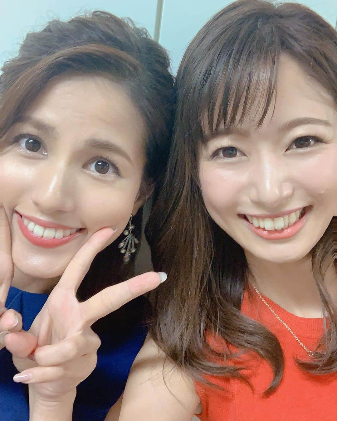 海老原優香さんのインスタグラム写真 - (海老原優香Instagram)「ながしまさん❤️ ・ ・ ・ #ジャンクスポーツ と、 #たいむとんねる の収録終わり☺︎ ・ ・ ・ 今日もお疲れ様でした❤︎ たくさん話せてハッピーです🌻」9月24日 20時13分 - ebioffi