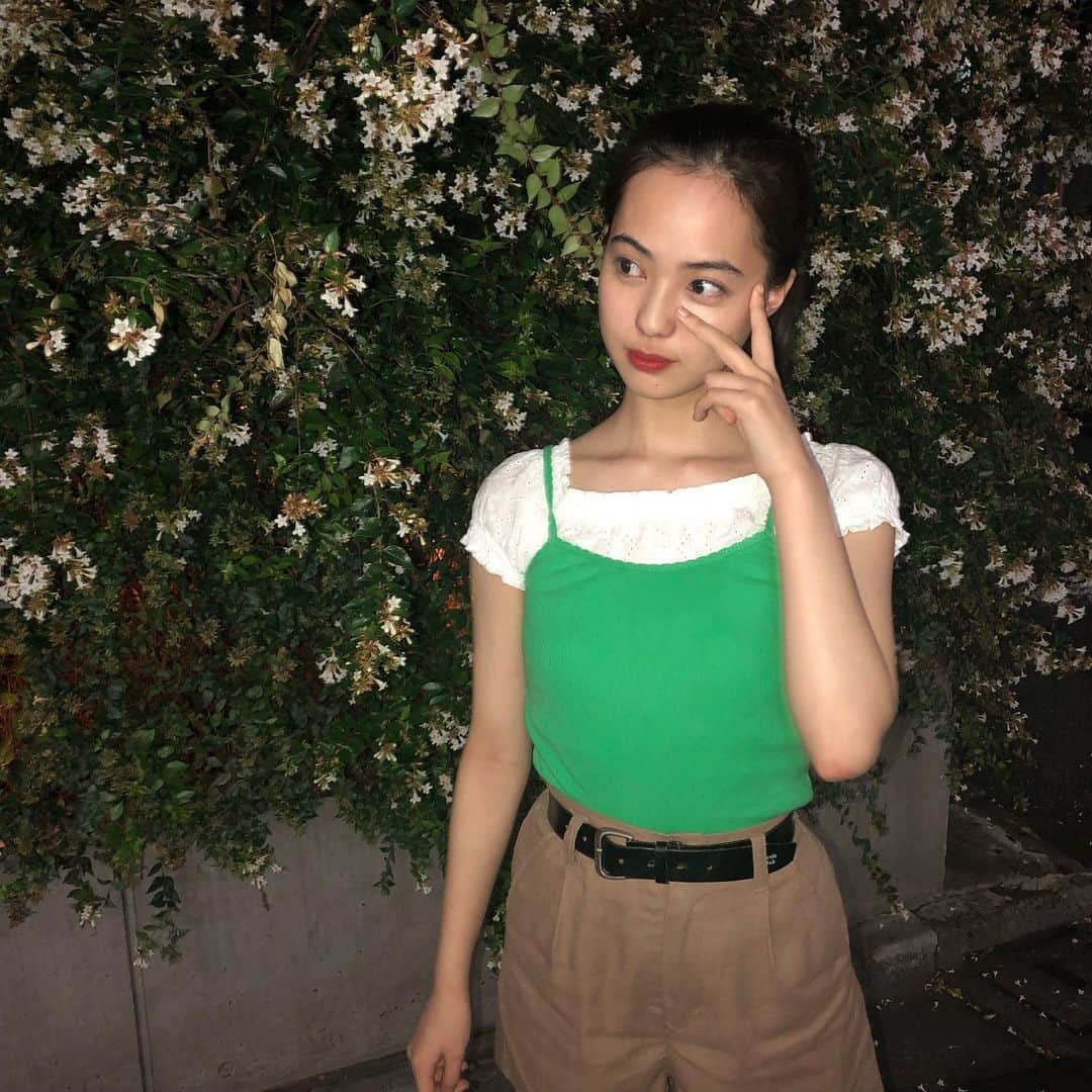 新関碧のインスタグラム：「久しぶりになっちゃった😅 いつかの写真をあげます この日はあいねちゃんとご飯食べたの」
