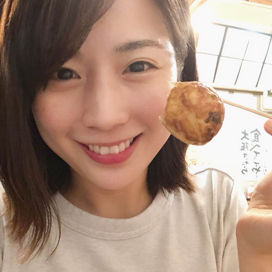 田中萌さんのインスタグラム写真 - (田中萌Instagram)「* 好きな食べ物ランキング第4位  #大阪 #たこ焼き #なんでやねん」9月25日 8時16分 - moetanaka_ex