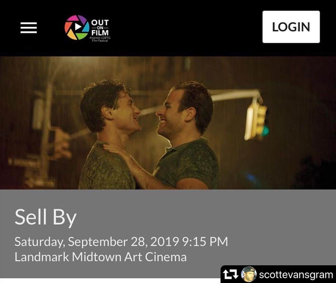 マイケル・ドイルのインスタグラム：「Hey Atlanta! . . #repost @scottevansgram ・・・ Atlanta!!! I’ll be there with @sellbymovie on Saturday night for the @outonfilm festival- visit their page to get your tickets on their website! https://oof2019.eventive.org/schedule/sell-by-5d55e6a5dabc96002fb67cea」