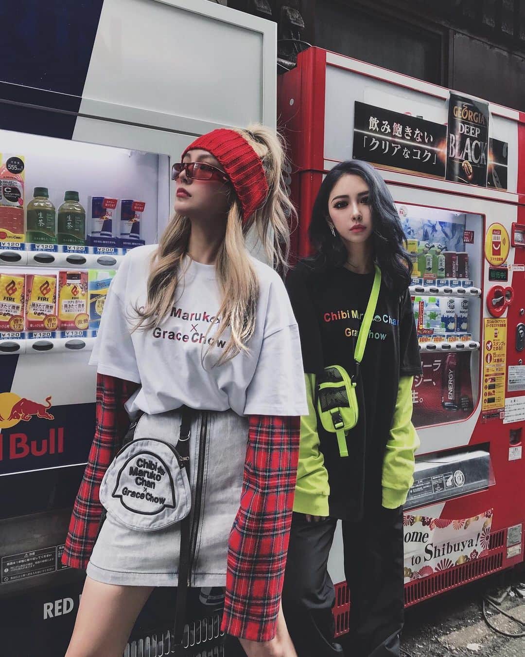 Grace Chowのインスタグラム：「今天開始 要瘋狂地向你們安利小丸子系列咯～圖2的我有沒有很像小丸子本丸 #chibimarukochan X #gracechow #9.26發售」