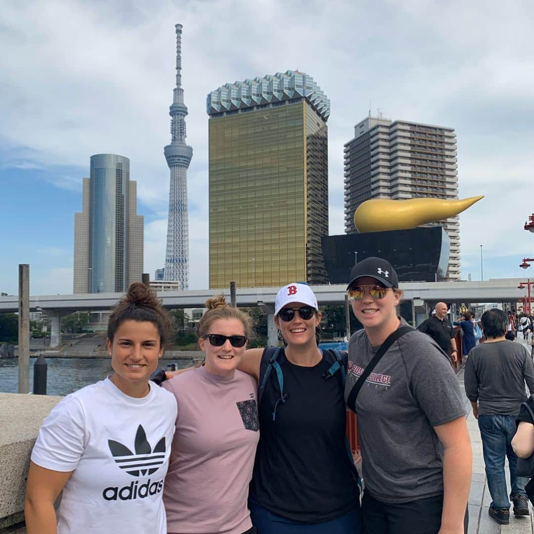 菊池沙都さんのインスタグラム写真 - (菊池沙都Instagram)「I MISS YOU GIRLS 🥺❤️ So many memories and  dumplings🥟 We had so much fun 🥰🥰🥰 Thank you for coming to our wedding party ✈️💓 とても楽しすぎて。英語話せるようになりたい。 #onemonthago#timeflies#tbt  #Tokyo#dumplings #Family#friends#boston  #English#英語の勉強 したい。」10月24日 9時58分 - satochin30