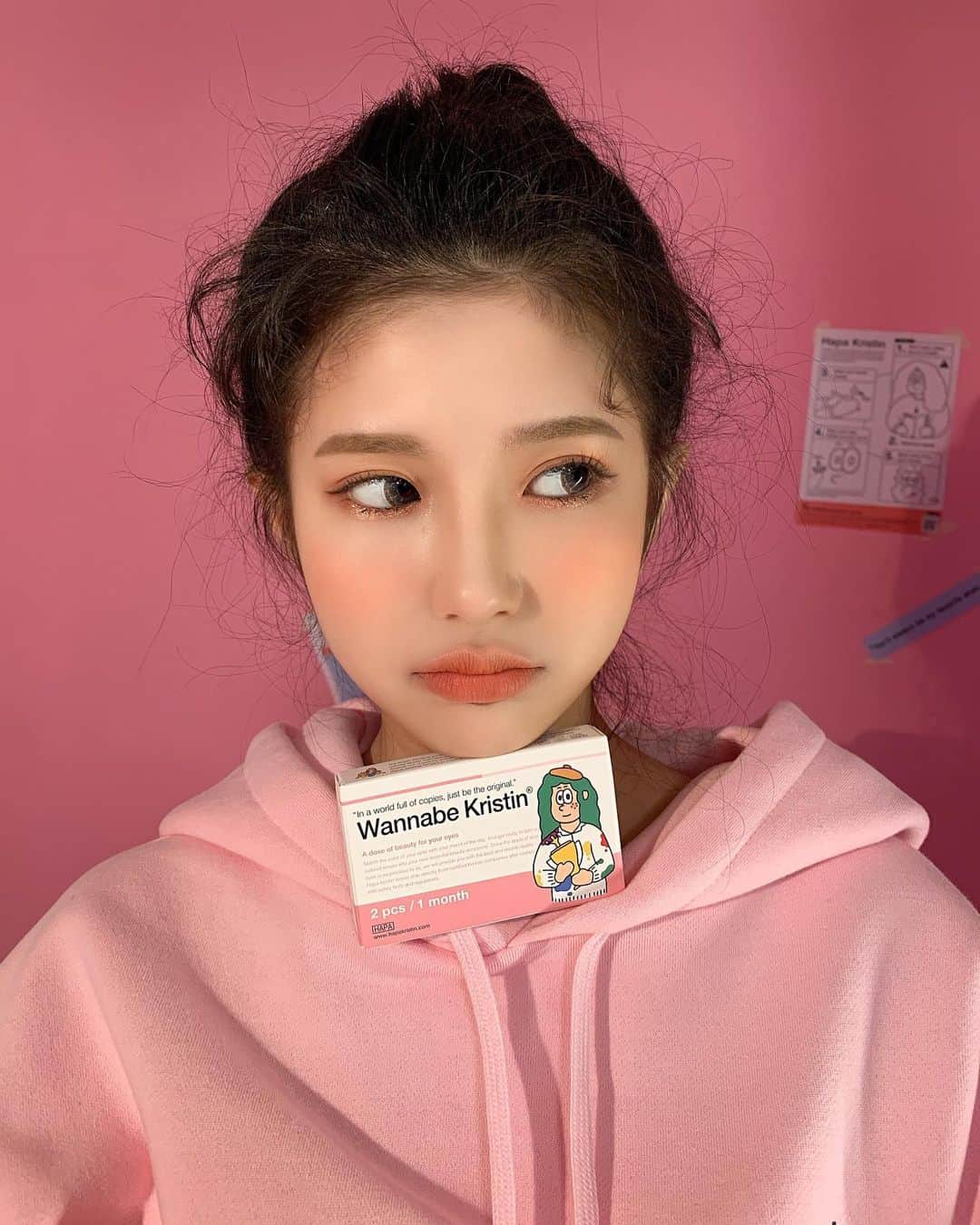 Chuuのインスタグラム：「나만의 나를 표현해✨💓 @hapakristin」