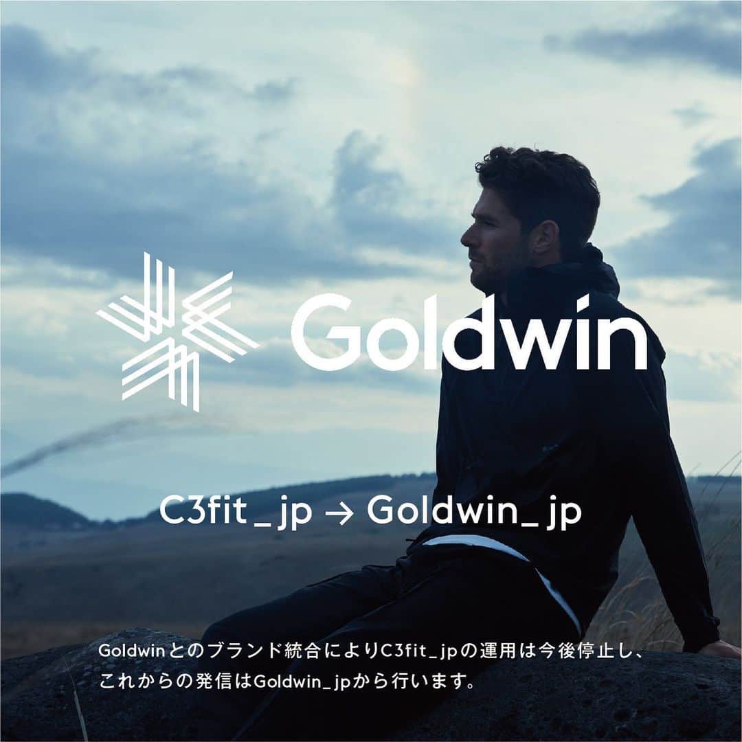 C3fit シースリーフィットのインスタグラム：「Goldwinとのブランド統合により﻿ C3fit_jpの運用は今後停止し、﻿ これからの発信はGoldwin_jpから行います。  #goldwin #c3fit #goldwinc3fit #goldwinjp #c3fit_jp #tokyo #japan」