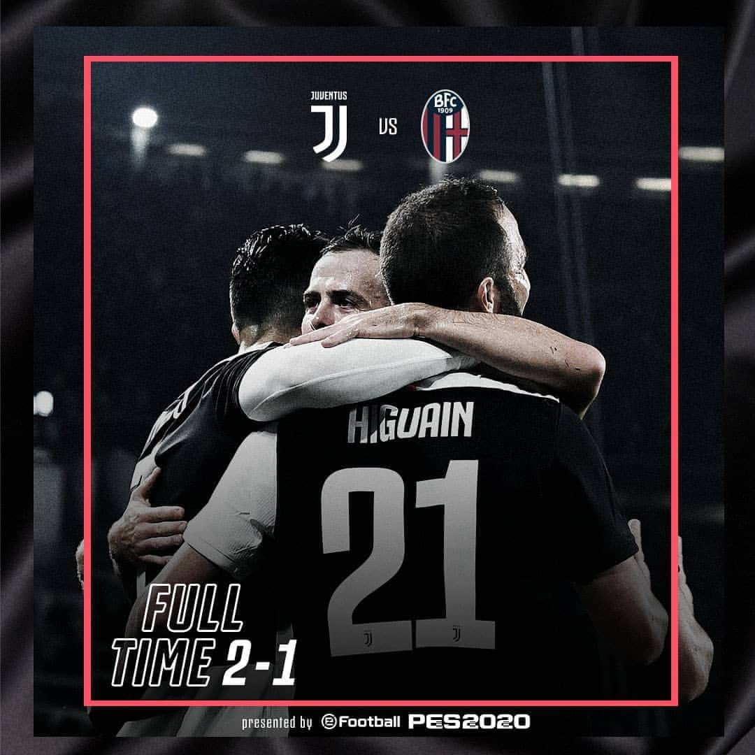 ユヴェントスFCさんのインスタグラム写真 - (ユヴェントスFCInstagram)「BACK WITH THREE POINTS!!! 💪💪💪 #JuveBologna #FinoAllaFine #ForzaJuve」10月20日 5時40分 - juventus