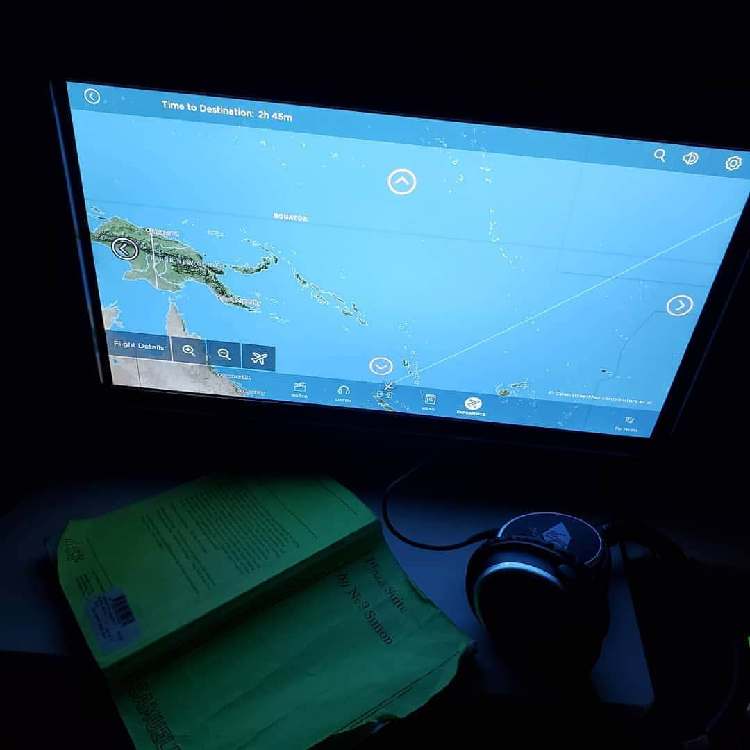 サラ・ジェシカ・パーカーさんのインスタグラム写真 - (サラ・ジェシカ・パーカーInstagram)「Time management in the air while Sydney beckons. X, SJ」10月20日 7時54分 - sarahjessicaparker