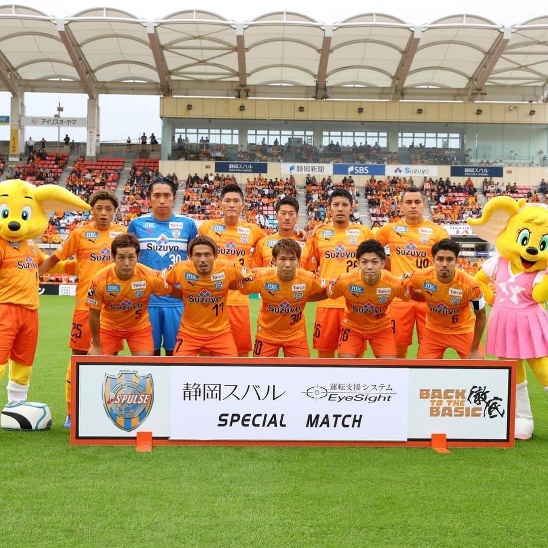 のインスタグラム：「vsサンフレッチェ広島  #清水エスパルス #大久保択生」