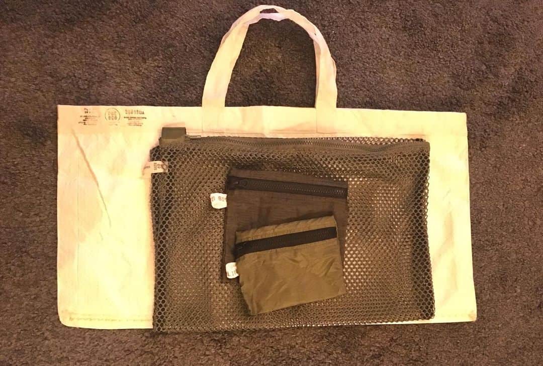 植草沙織のインスタグラム：「#PUEBCO ❤️ #bag #laundrybag #porch」