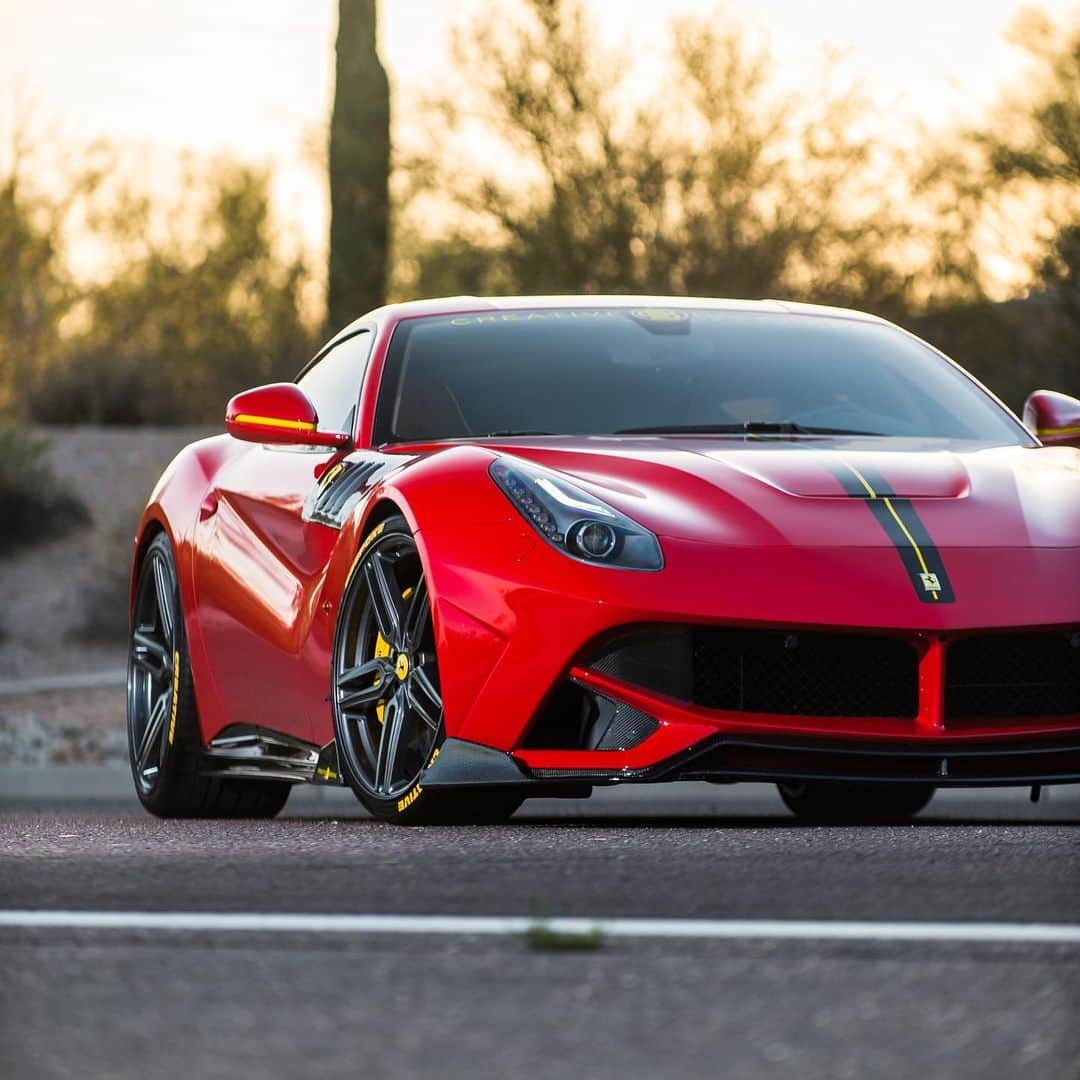 CARLiFESTYLEさんのインスタグラム写真 - (CARLiFESTYLEInstagram)「Red Ferrari F12 SVR for SALE by @creativebespoke HOT or NOT? | @creativebespoke Best custom exotic cars for sale! #carlifestyle #ferrari #F12SVR」10月20日 11時52分 - carlifestyle