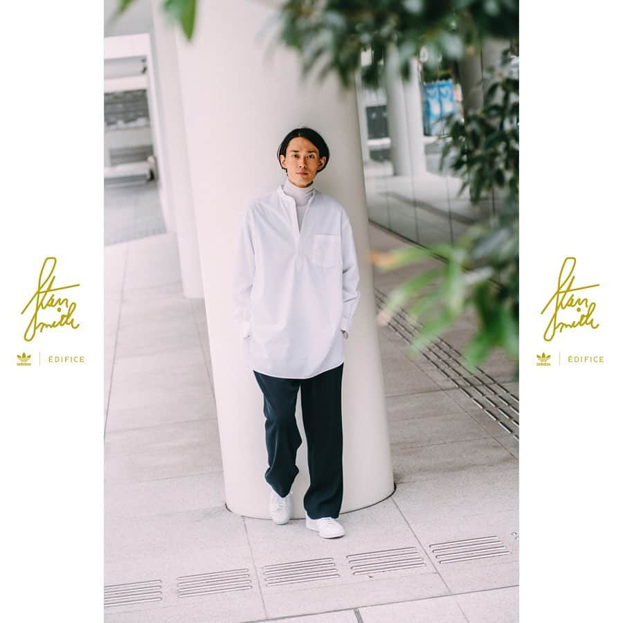 EDIFICEさんのインスタグラム写真 - (EDIFICEInstagram)「【adidas STANSMITH RECON - STAFF STYLE SAMPLE - 】﻿ ﻿ - 様々なスタイルに溶け込む靴を -﻿ ﻿ EDIFICEとIENAが〈アディダス オリジナルス（adidas Originals）〉との協業によって作り上げた 一足の靴は、そんな想いから生まれました。﻿ ﻿ 定番なモデルでありながらも、ゴールドをアクセントにした飽きのこないデザインは 永く、そして気付いた時にふと手にしている特別な靴と呼べる存在。﻿ ﻿ 今回は、EDIFICEとIENAのスタッフが各々のお気に入りのスタイリングに 取り入れたコーディネートスナップでご紹介していきます。﻿ ﻿ 詳しくはプロフィール🔗よりご覧下さい。﻿ ﻿ ﻿ ﻿ ﻿ model @ommaatt  @g.numa ﻿ ﻿ ﻿ ﻿ ﻿ ﻿ ﻿ ﻿ #edifice #iena #adidas #stansmith #exclusive #stansmithrecon #sneakers #sneakerlover #newkicks #lowcutsneaker #leathersneaker #shoesaddict #shoestagram #kicks #kickstagram #shoeslovers #minimaldesign #simpledesign #shoesaholic #shoefashion #sneakeraddict #sneakerheads #mensshoes #mensfashion #mensstyle #menwithclass #エディフィス別注 #アディダス #スタンスミス」10月20日 12時31分 - edifice.jp