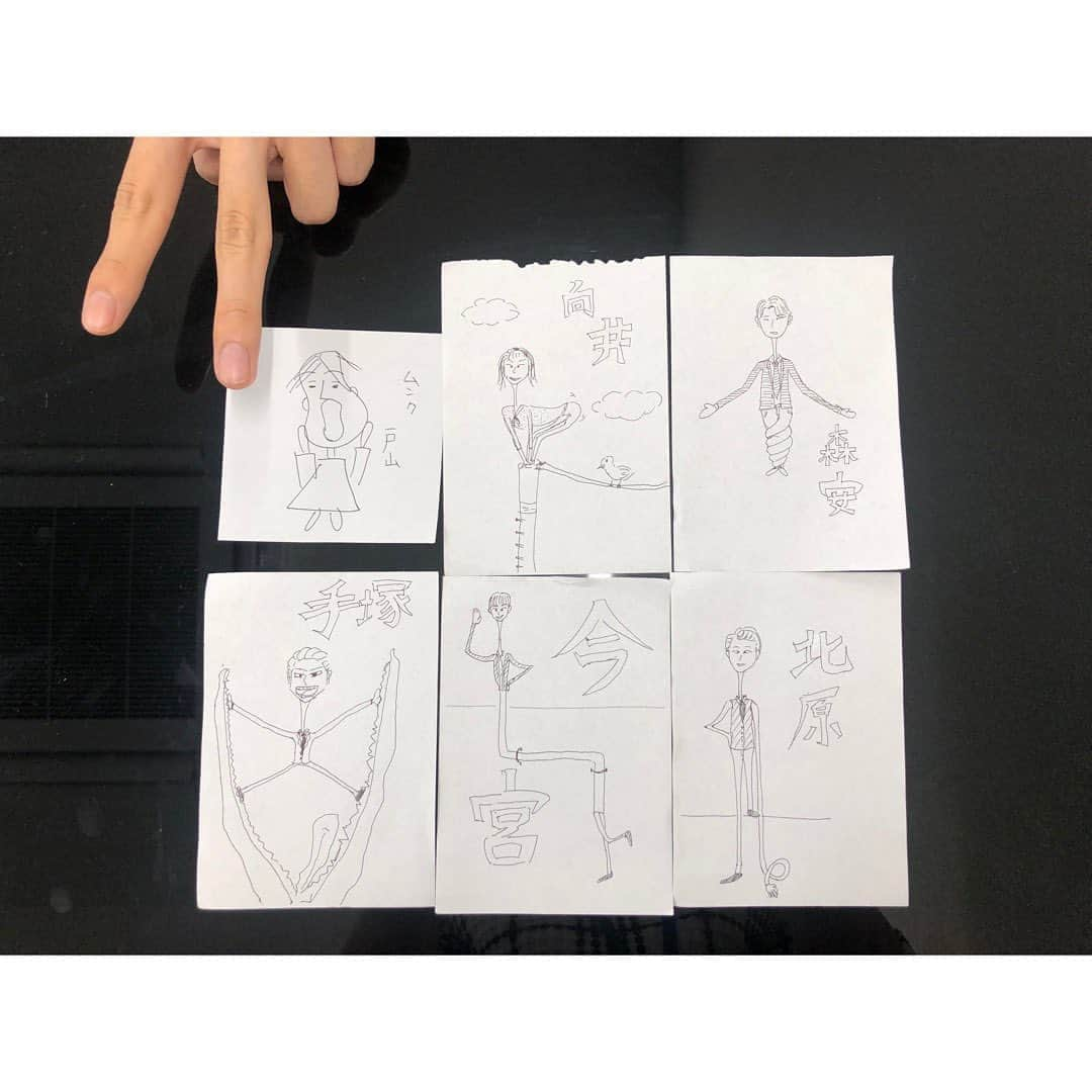 足立梨花さんのインスタグラム写真 - (足立梨花Instagram)「サギデカの思い出♡﻿ ﻿ ラストの絵は清水くんが描いてくれた捜査二課チーム！！！﻿ ﻿  #サギデカ #nhk #若手の中にまじる #眞島さん #お茶目な人 #楽しい #現場でした」10月20日 12時33分 - adacchee