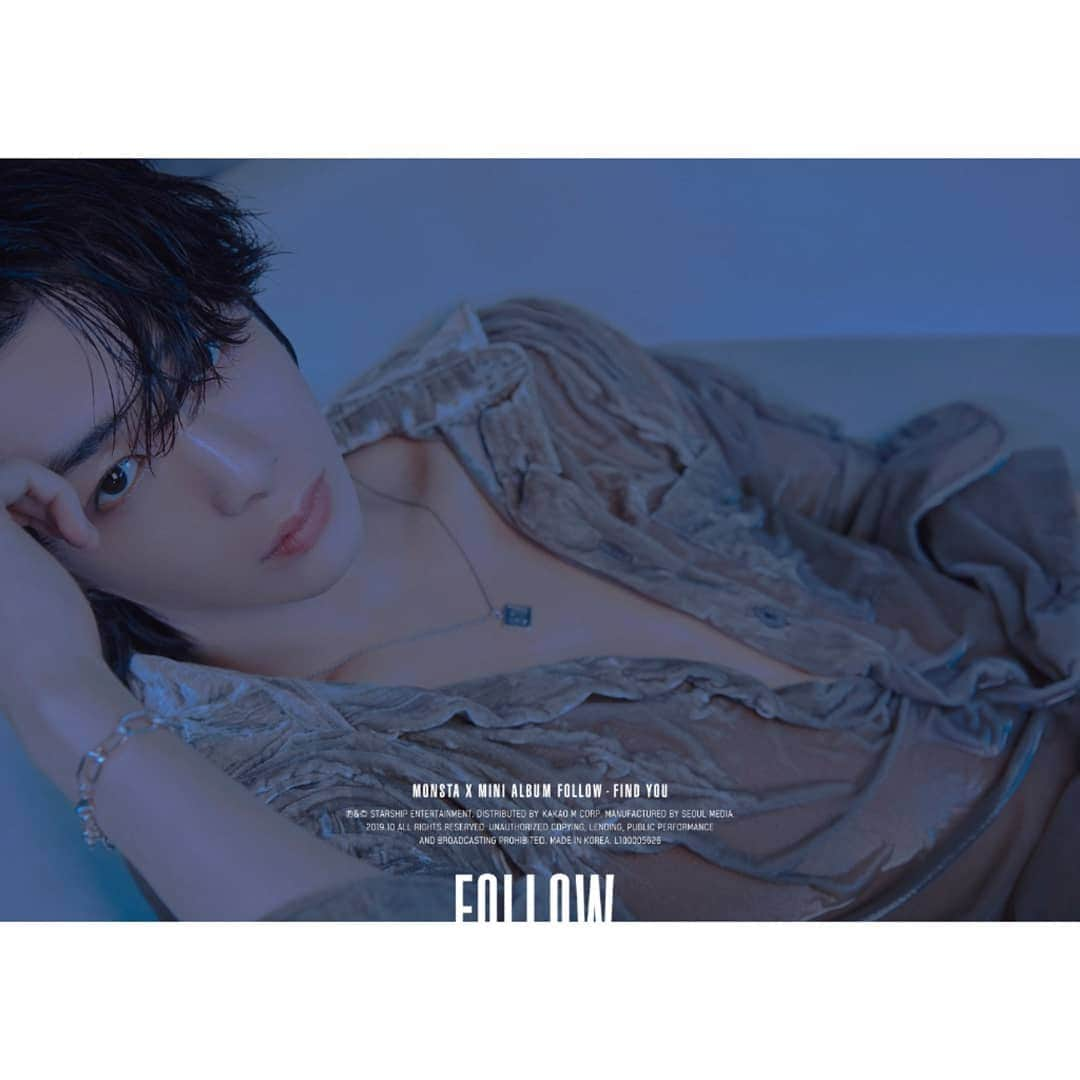 Monsta Xさんのインスタグラム写真 - (Monsta XInstagram)「MONSTA X MINI ALBUM "FOLLOW" : FIND YOU ⠀ 2019.10.28 RELEASE ⠀ 📌 #CONCEPT_PHOTO - 3 #원호 #WONHO #기현 #KIHYUN #형원 #HYUNGWON ⠀ #몬스타엑스_컴백 #몬스타엑스 #MONSTAX #FOLLOW #FIND_YOU #MONSTAX_FOLLOW #몬스타그램 #MONSTAGRAM」10月20日 22時05分 - official_monsta_x