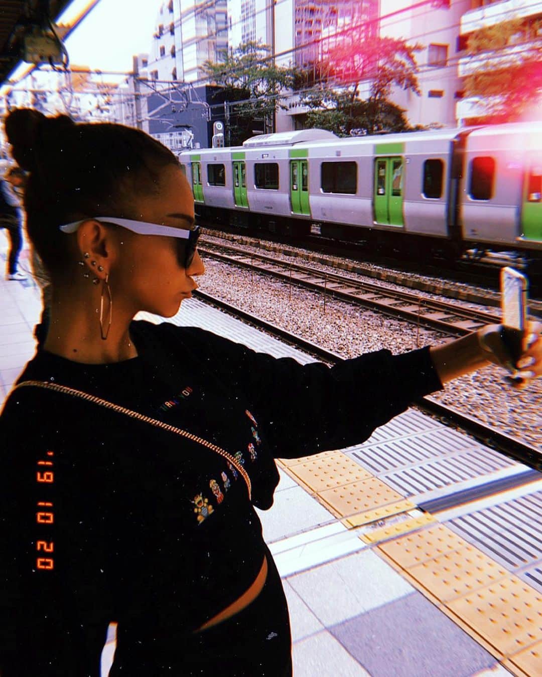 のインスタグラム：「🤳🏽🍄⭐️ #platform#selfie#mood#japan#tokyo#allblacks#bodyglove#mario#nintendo#thankyou#ootd#sunday」