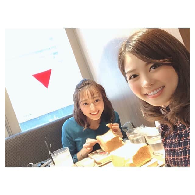 早乙女わかばさんのインスタグラム写真 - (早乙女わかばInstagram)「.﻿ 可愛い妹なつとモーニング🥰﻿ ﻿ 2人とも気になっていた〝俺のbakery&cafe〟﻿ オープン同時に入店し、焼き立てパンの香りに包まれました🍞✨﻿ ﻿ いつも﻿ お姉ちゃん💕﻿ って可愛い声で甘えてくるなつ♥️﻿ ﻿ そんななつと話す話も昔より大人になりました😌💕﻿ ﻿ でもやっぱり私にとっては、いつまでも可愛い妹です🥰﻿ ﻿ #花咲あいり﻿ #妹﻿ #顔が濃い姉妹﻿ #俺のbakery&cafe﻿ #焼き立てパン﻿ #モーニング」10月20日 22時20分 - s_wakaba.94