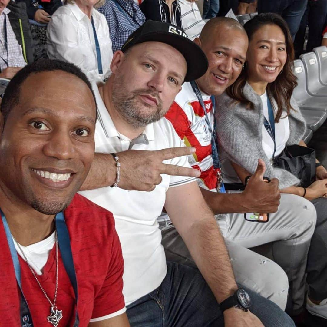 アレックス・ラミレスさんのインスタグラム写真 - (アレックス・ラミレスInstagram)「What a wonderful time we had today at the game! Team Japan 🇯🇵VS South Africa, We lost the game but We did our best and felt the passion and support from all the fans! Amazing feeling! Great Job guys @teamjapan special thanks to #adidasrugby #creatorsunite for making it possible for us to come and enjoy the game!」10月20日 22時28分 - ramichan3