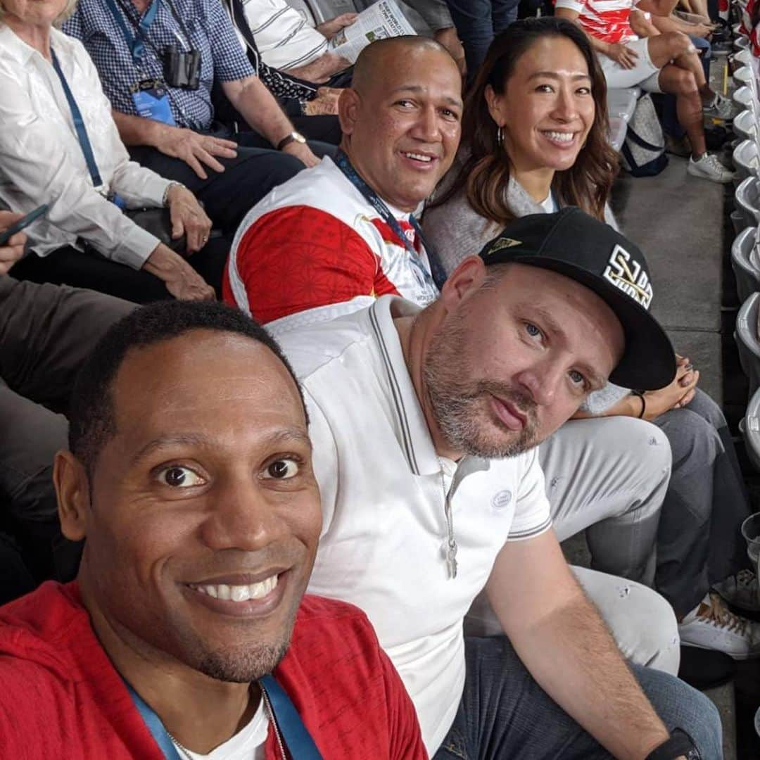 アレックス・ラミレスさんのインスタグラム写真 - (アレックス・ラミレスInstagram)「What a wonderful time we had today at the game! Team Japan 🇯🇵VS South Africa, We lost the game but We did our best and felt the passion and support from all the fans! Amazing feeling! Great Job guys @teamjapan special thanks to #adidasrugby #creatorsunite for making it possible for us to come and enjoy the game!」10月20日 22時28分 - ramichan3