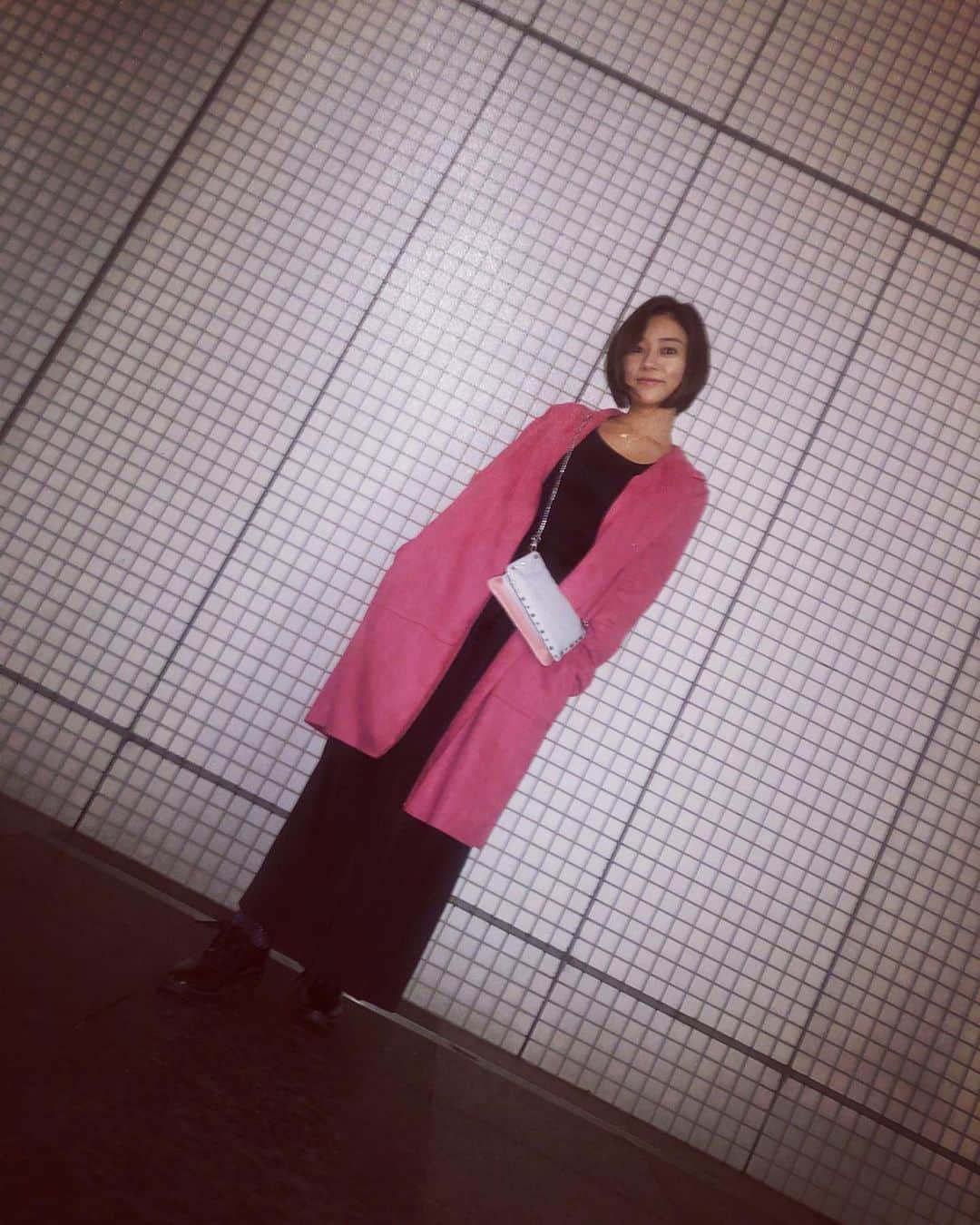 のインスタグラム：「ぴんくばぶりー🍑💘💘 良い日曜日。レッスンおーわり！ #さ私服」