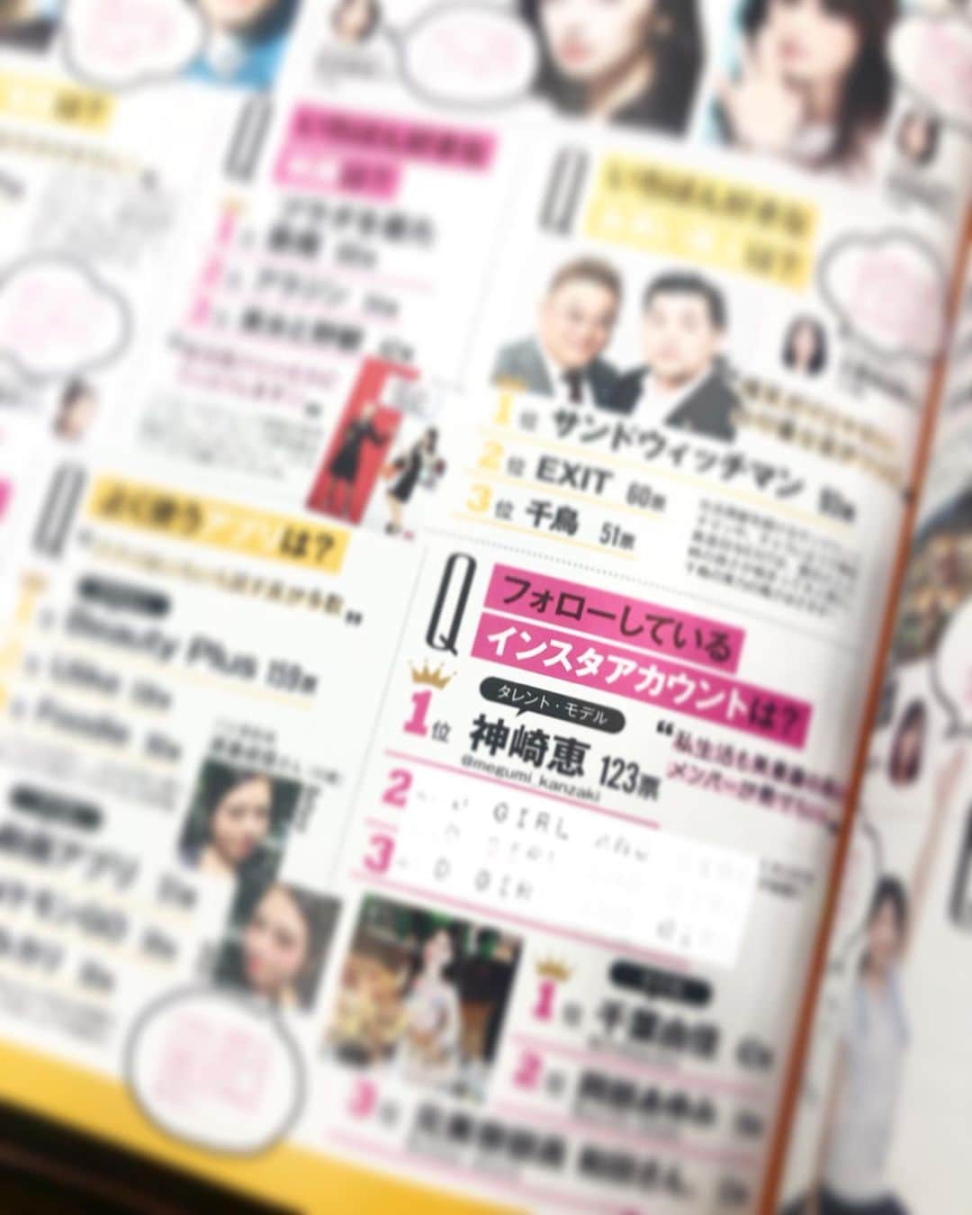 神崎恵さんのインスタグラム写真 - (神崎恵Instagram)「友人から教えてもらった記事。 嬉しいな。嬉しい😌 先日は、ある雑誌の1万人アンケートで、参考にしている美容賢者1位をいただき、取材を受けました。 ありがとうございます😌 これからも実用的な美容情報をお伝えできるよう頑張ります✨」10月20日 16時19分 - megumi_kanzaki