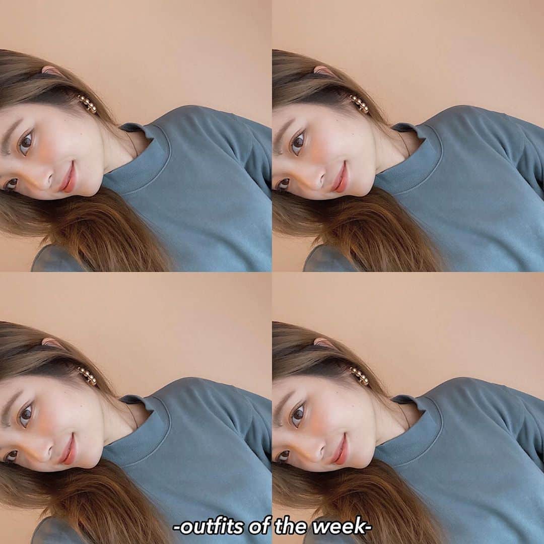 のインスタグラム：「今日は久しぶりに 1週間コーデをアップしました🦋 . 最近のリアルな秋コーデを 毎日撮影して1つに繋げてみたので よかったらご覧ください🍁 . #outfit#outfits#ootw#ootw#fashion#スウェット#UNIQLO#ユニクロ#ユニ女#秋コーデ#コーデ#youtube#zara#ザラ女」