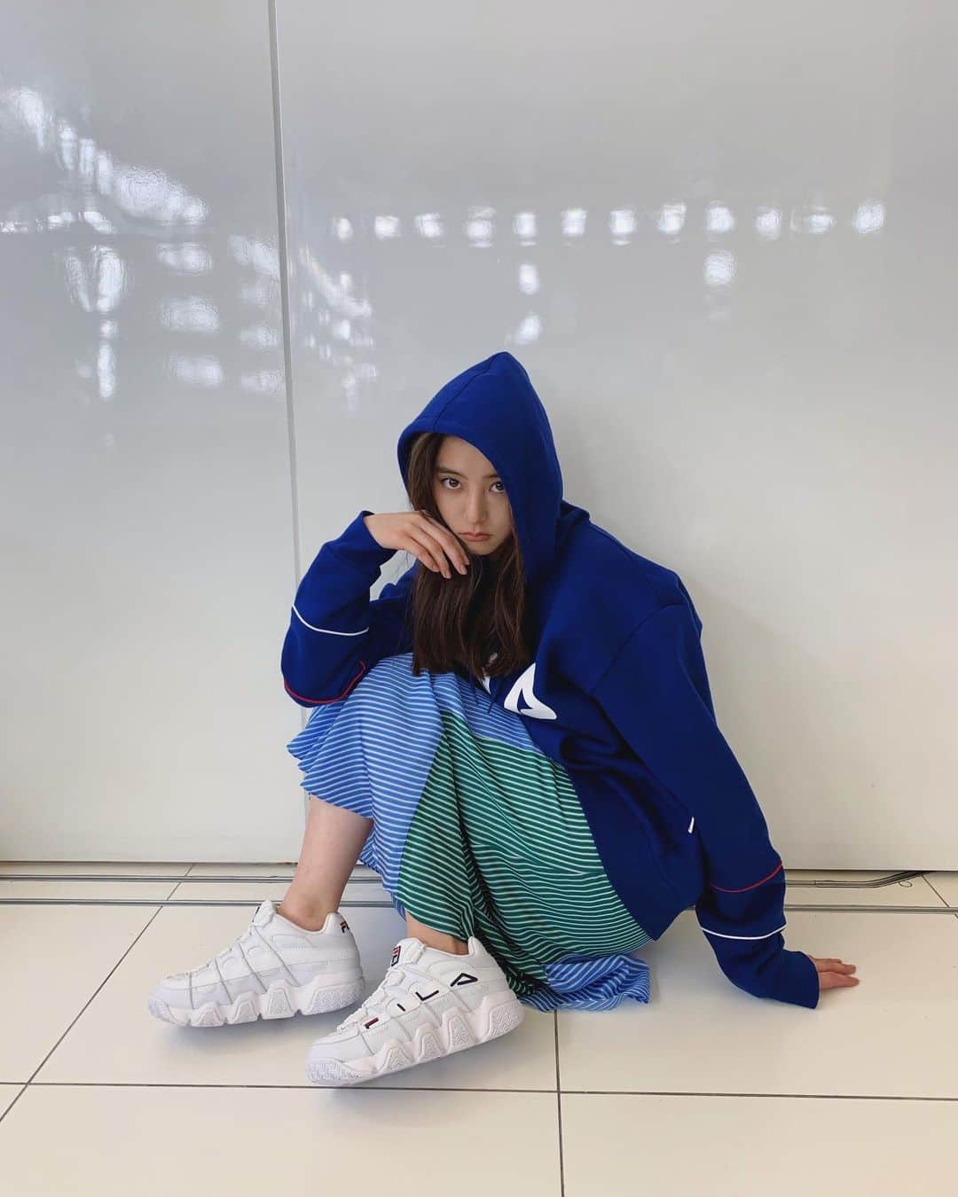 新木優子さんのインスタグラム写真 - (新木優子Instagram)「お気に入りのコーデ☺️ パーカーと靴が　@fila_japan_official」10月20日 20時06分 - yuuuuukko_