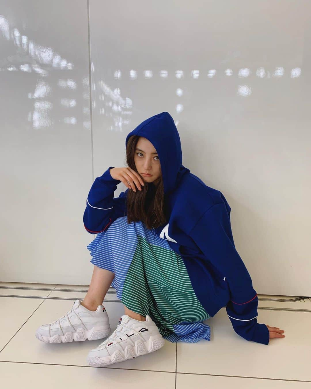 新木優子さんのインスタグラム写真 - (新木優子Instagram)「お気に入りのコーデ☺️ パーカーと靴が　@fila_japan_official」10月20日 20時06分 - yuuuuukko_