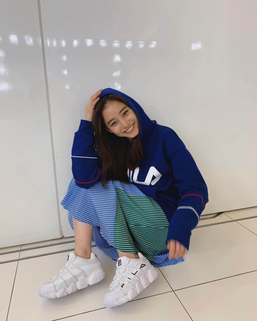 新木優子さんのインスタグラム写真 - (新木優子Instagram)「お気に入りのコーデ☺️ パーカーと靴が　@fila_japan_official」10月20日 20時06分 - yuuuuukko_