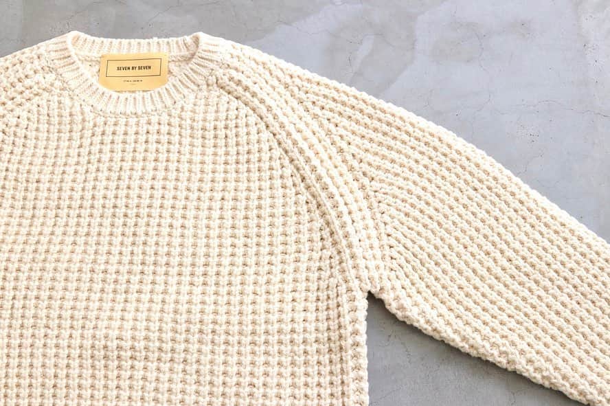 wonder_mountain_irieさんのインスタグラム写真 - (wonder_mountain_irieInstagram)「_ SEVEN BY SEVEN / セブンバイセブン “RAGLAN SLEEVE KNIT Cotton” ￥41,800- _ 〈online store / @digital_mountain〉 http://www.digital-mountain.net/shopdetail/000000010488/ _ 【オンラインストア#DigitalMountain へのご注文】 *24時間受付 *15時までのご注文で即日発送 *1万円以上ご購入で送料無料 tel：084-973-8204 _ We can send your order overseas. Accepted payment method is by PayPal or credit card only. (AMEX is not accepted)  Ordering procedure details can be found here. >>http://www.digital-mountain.net/html/page56.html _ 本店：#WonderMountain  blog>> http://wm.digital-mountain.info/blog/20191020-1/ _ #SEVENBYSEVEN #セブンバイセブン _ 〒720-0044  広島県福山市笠岡町4-18 JR 「#福山駅」より徒歩10分 (12:00 - 19:00 水曜、木曜定休) #ワンダーマウンテン #japan #hiroshima #福山 #福山市 #尾道 #倉敷 #鞆の浦 近く _ 系列店：@hacbywondermountain _」10月20日 20時14分 - wonder_mountain_