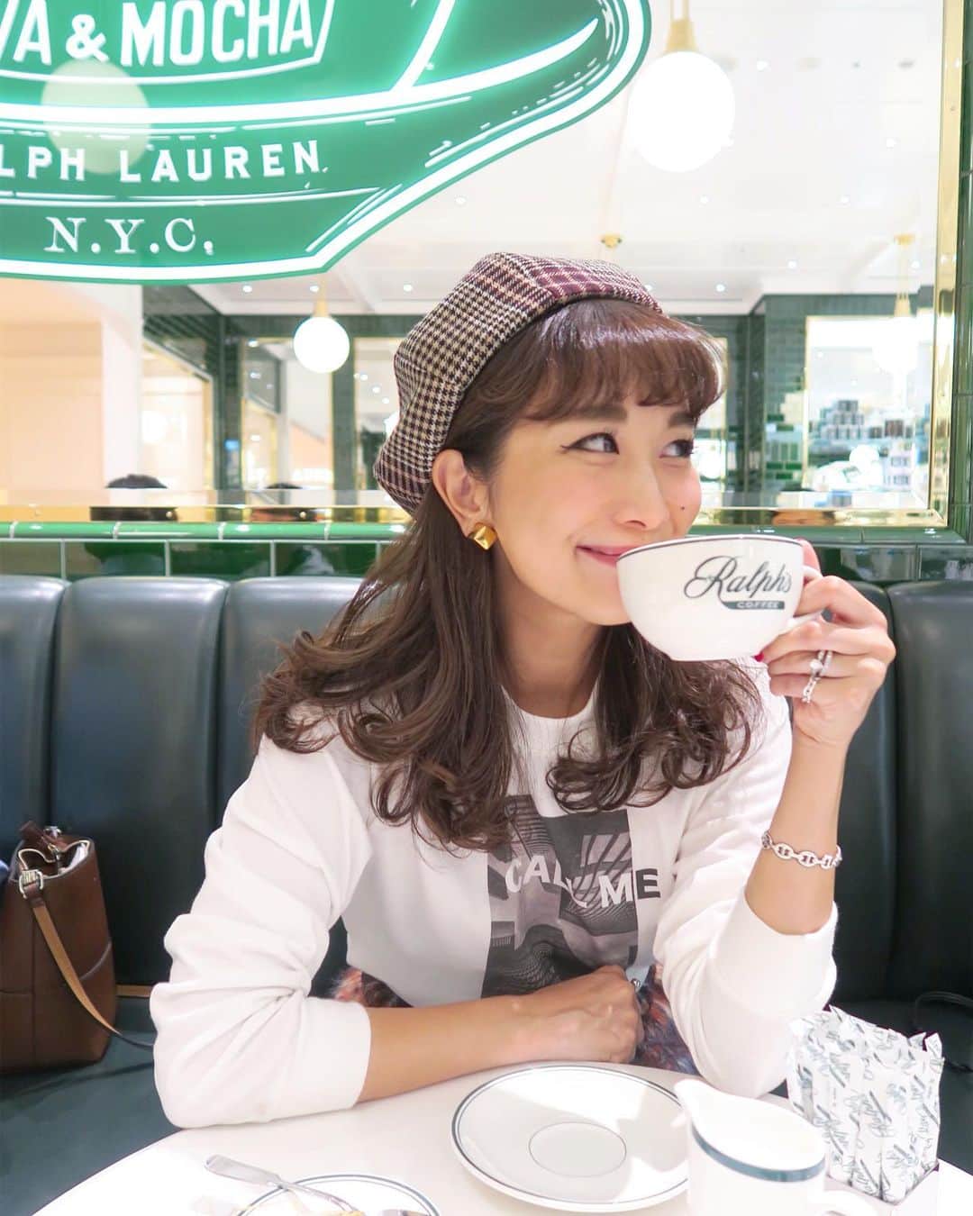 Mai Wakimizuさんのインスタグラム写真 - (Mai WakimizuInstagram)「念願のRalph's coffee♡サンドウィッチもケーキも魅力的だったけど、お昼食べ過ぎてホットティが限界でした。笑 ゆっくりBALでお買い物する暇もなく次へ移動！なかなか忙し。 #wakkingourmet#ralphscoffee#ラルフズコーヒー#京都bal#京都」10月20日 21時56分 - wakkin__m