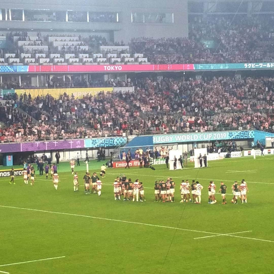 小高亮さんのインスタグラム写真 - (小高亮Instagram)「ラグビーってやっぱりいいスポーツですね。  #RWC2019」10月20日 21時53分 - odaka_p