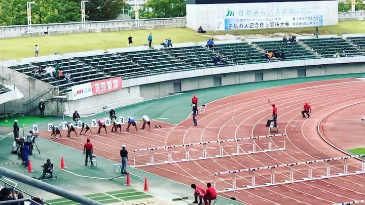 高山峻野のインスタグラム：「【田島記念】 -0.2m13.76 -0.5m13.50🏅  次に向けて頑張ります。 ご声援ありがとうございました！」