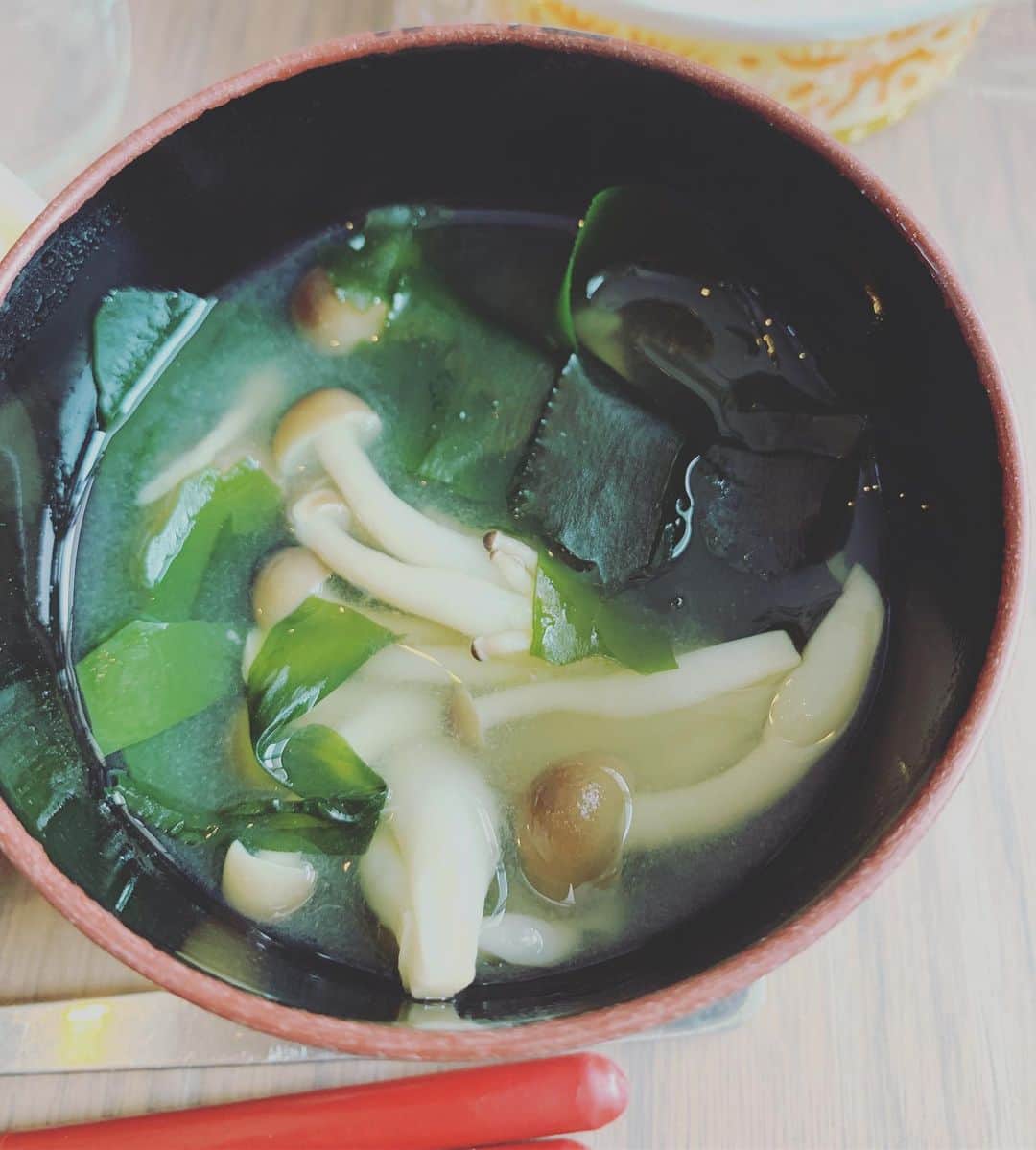 五月女ケイ子さんのインスタグラム写真 - (五月女ケイ子Instagram)「昨日のお昼は、はるがお味噌汁作ってくれました。」10月21日 8時00分 - keikosootome