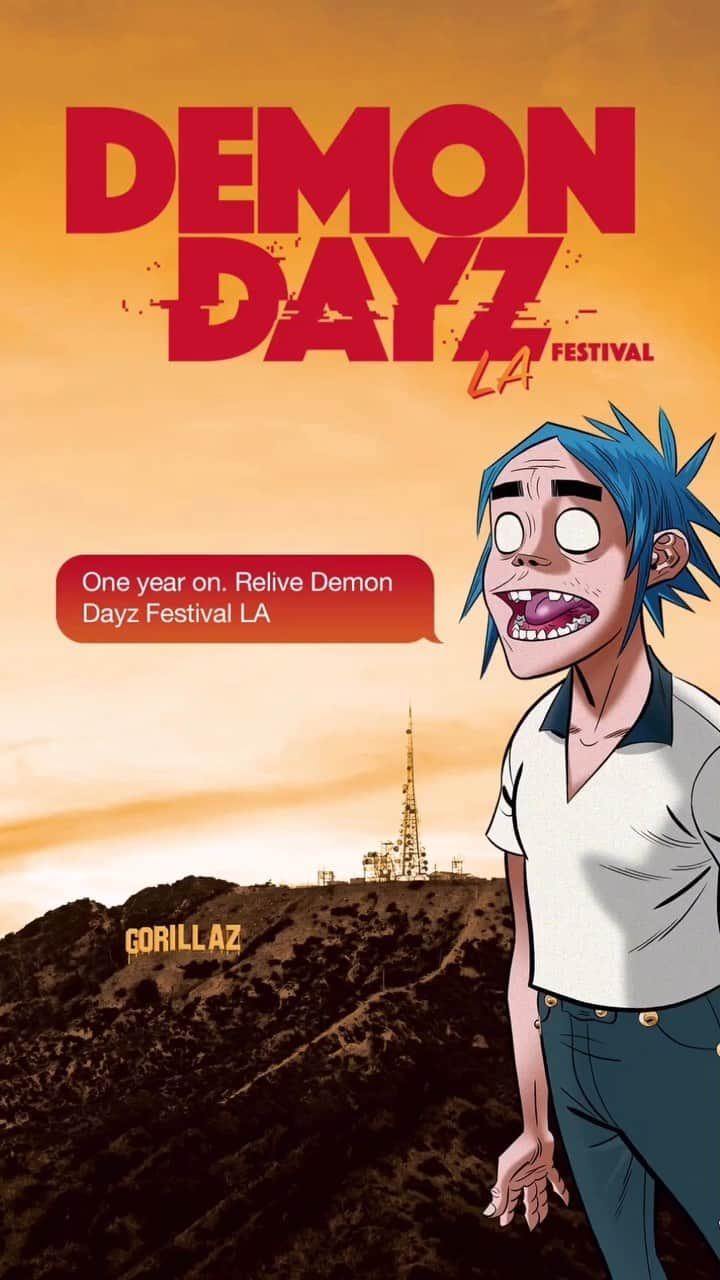 Gorillazのインスタグラム