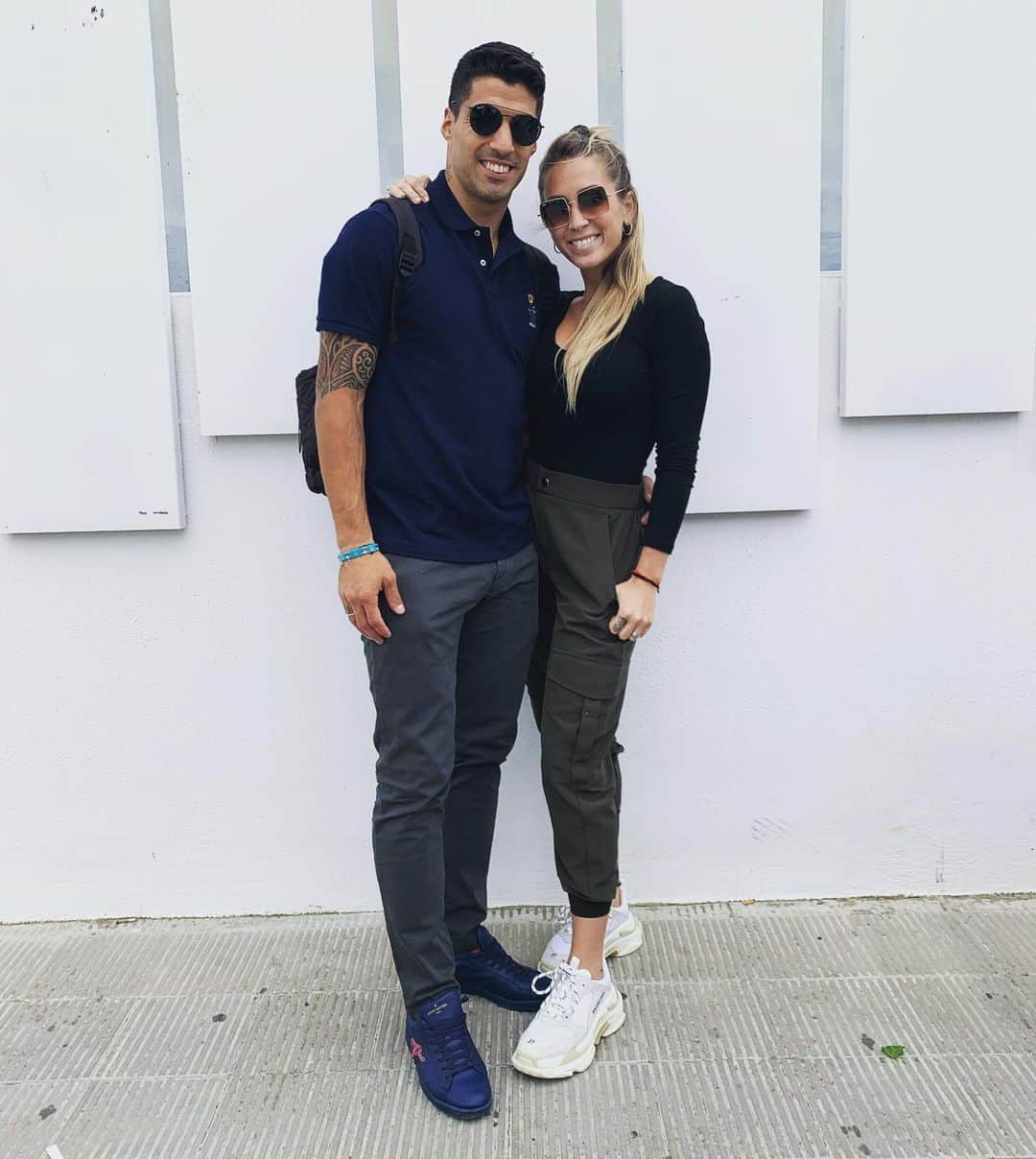 ソフィア・バルビのインスタグラム：「Mi Alberto🐨 @luissuarez9」