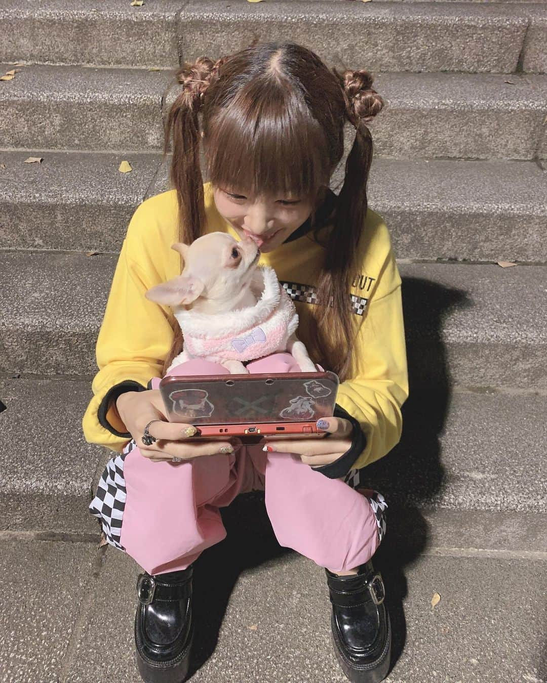 椎名ひかり（ひかりん）さんのインスタグラム写真 - (椎名ひかり（ひかりん）Instagram)「#任天堂ds #3ds #モンハンダブルクロス」10月21日 1時44分 - pikarin_shiina