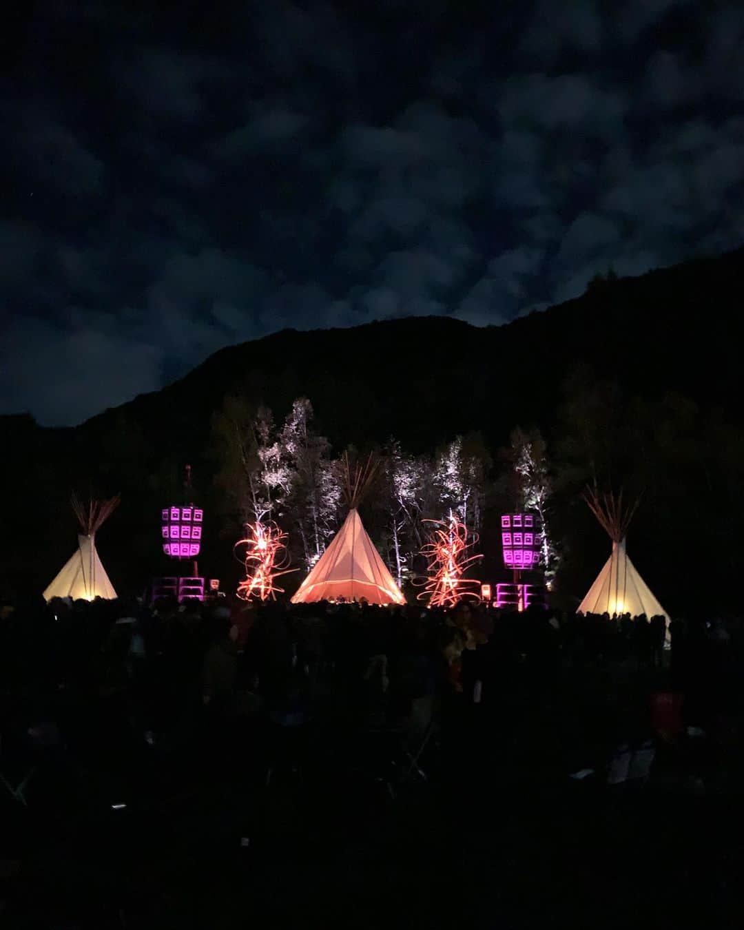 中谷紋菜のインスタグラム：「今年も来れて良かった!! 来年も楽しみっ😌🍃 #labyrinth2019」