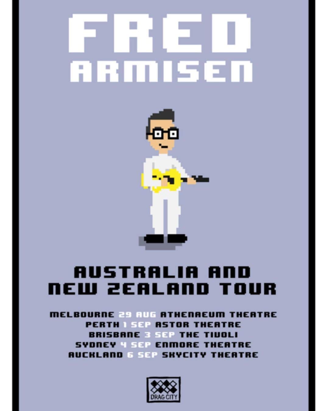フレッド・アーミセンさんのインスタグラム写真 - (フレッド・アーミセンInstagram)「Tote bags, t-shirts and posters from my Australia/New Zealand tour are available via @sound_merch. Designed by @tarabdonnelly. I’ve also included a picture of my tour manager there, @bonseano, who did an amazing job. Also, a tattooed arm of a super SNL fan in Auckland.」10月21日 5時25分 - sordociego