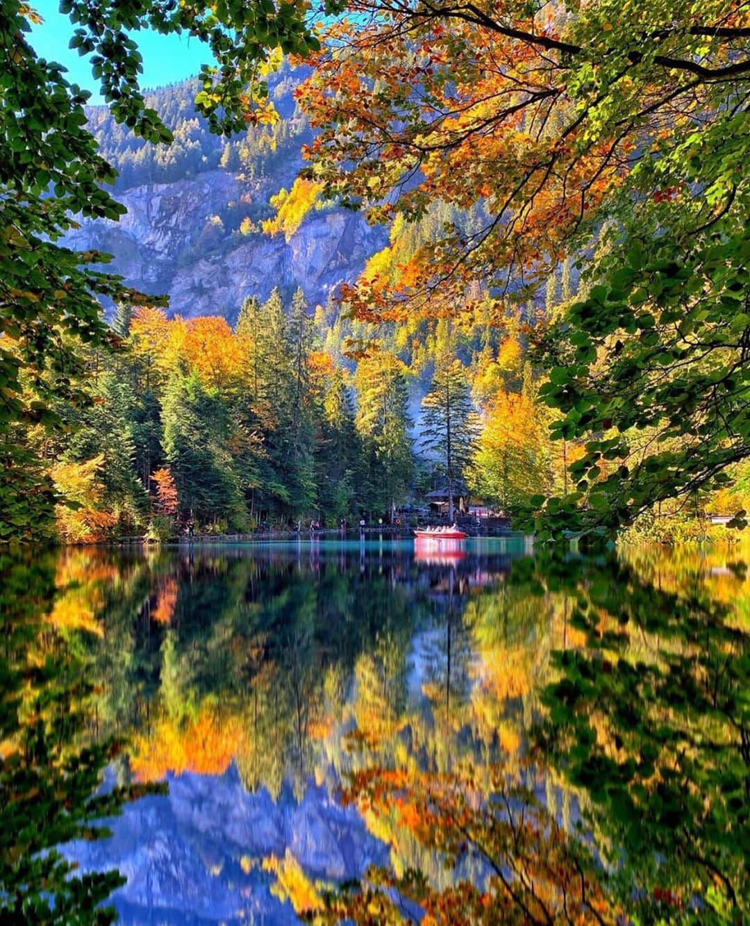 Wonderful Placesさんのインスタグラム写真 - (Wonderful PlacesInstagram)「Fall in Switzerland with  @myinterlaken  @myswitzerland ✨🍁🍁🍁✨ Which one is your favorite shot? . Pics by @cbezerraphotos #interlaken #inlovewithswitzerland」10月21日 6時03分 - wonderful_places