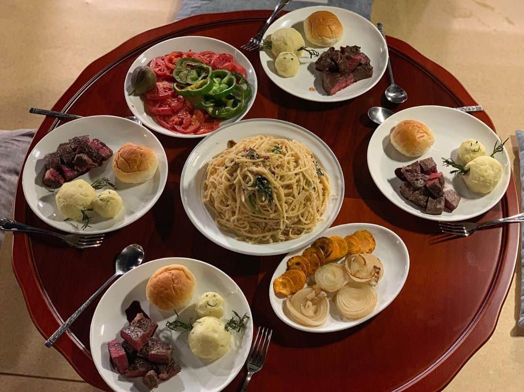 パク・ソダムさんのインスタグラム写真 - (パク・ソダムInstagram)「🍚🍚🍚🍚🍚맛난 밥드시구! 힘내세요모두!!!!!😍 #삼시세끼」10月21日 7時11分 - imsodamm