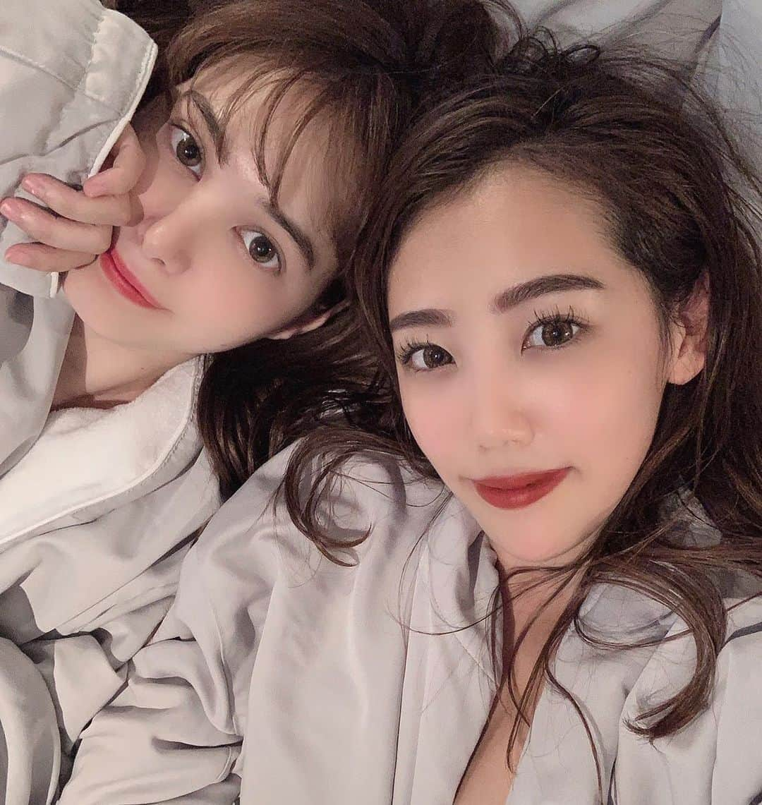 真間玲奈のインスタグラム：「8月から国内国外問わず一緒に旅行してる私のすきぴさん👭💞　#한국#서울#강남#명동#가로스길#한국여행#여자여행#여행스타그램#韓国#ソウル#韓国旅行#女子旅#旅の相棒#オンマ#脱飲み友#7年目にしてようやく#酒豪#こわい」