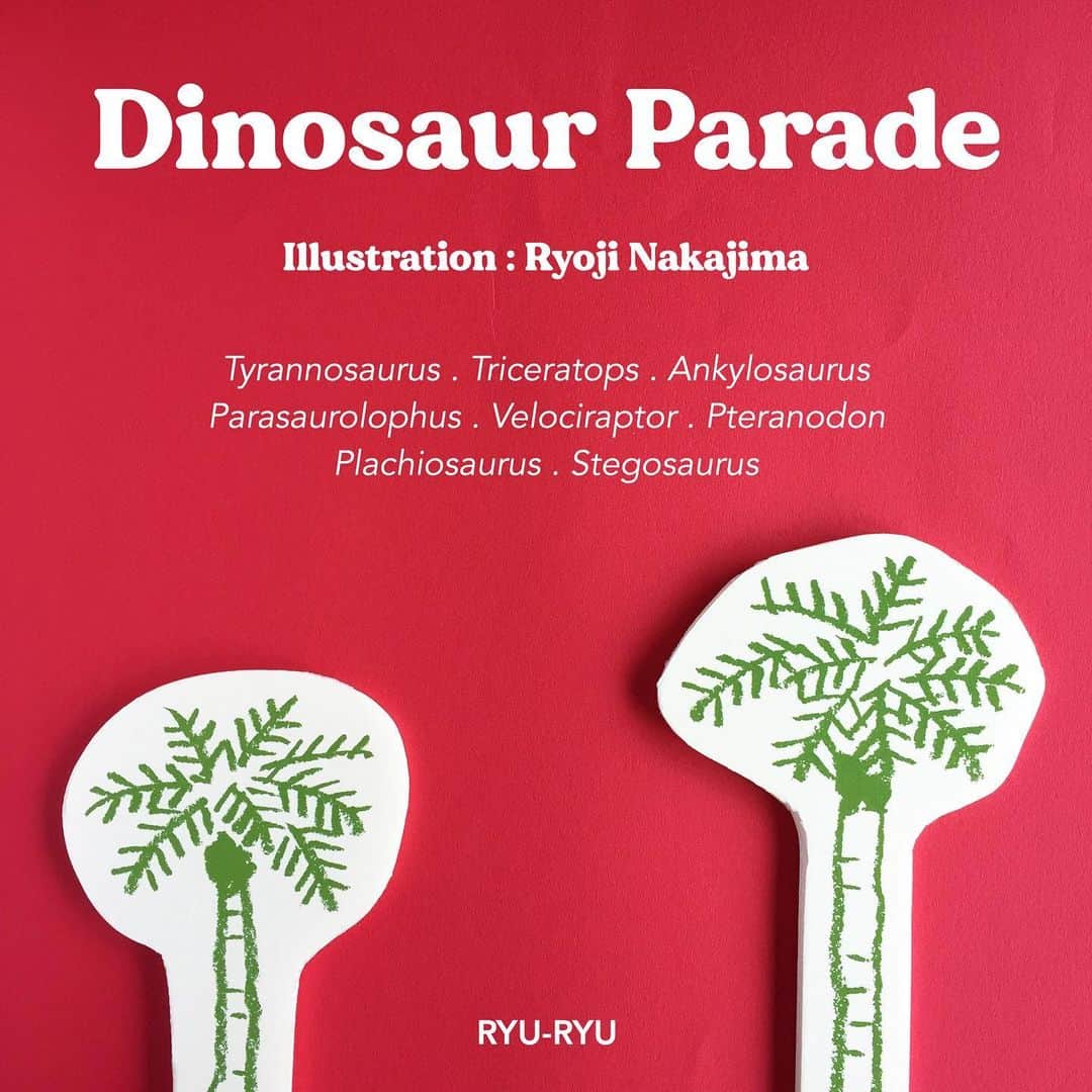 RYU-RYUさんのインスタグラム写真 - (RYU-RYUInstagram)「. 【ティラノサウルス】 . 時代：白亜紀 全長：約12メートル 食性：肉食 . これまでで知られている、 最大の肉食恐竜のひとつ。 地上で最も大きな肉食獣でもある。 . #リュリュ #ryuryu #ステーショナリー #文具 #文房具 #デザイン #アニマルパレード #ダイナソーパレード #恐竜 #化石 #ティラノサウルス #ステゴサウルス #トリケラトプス #ブラキオサウルス #イラスト #絵描き #中島良二 #ダイナソー #ジュラシックワールド #白亜紀」10月21日 11時50分 - ryuryu_zakka